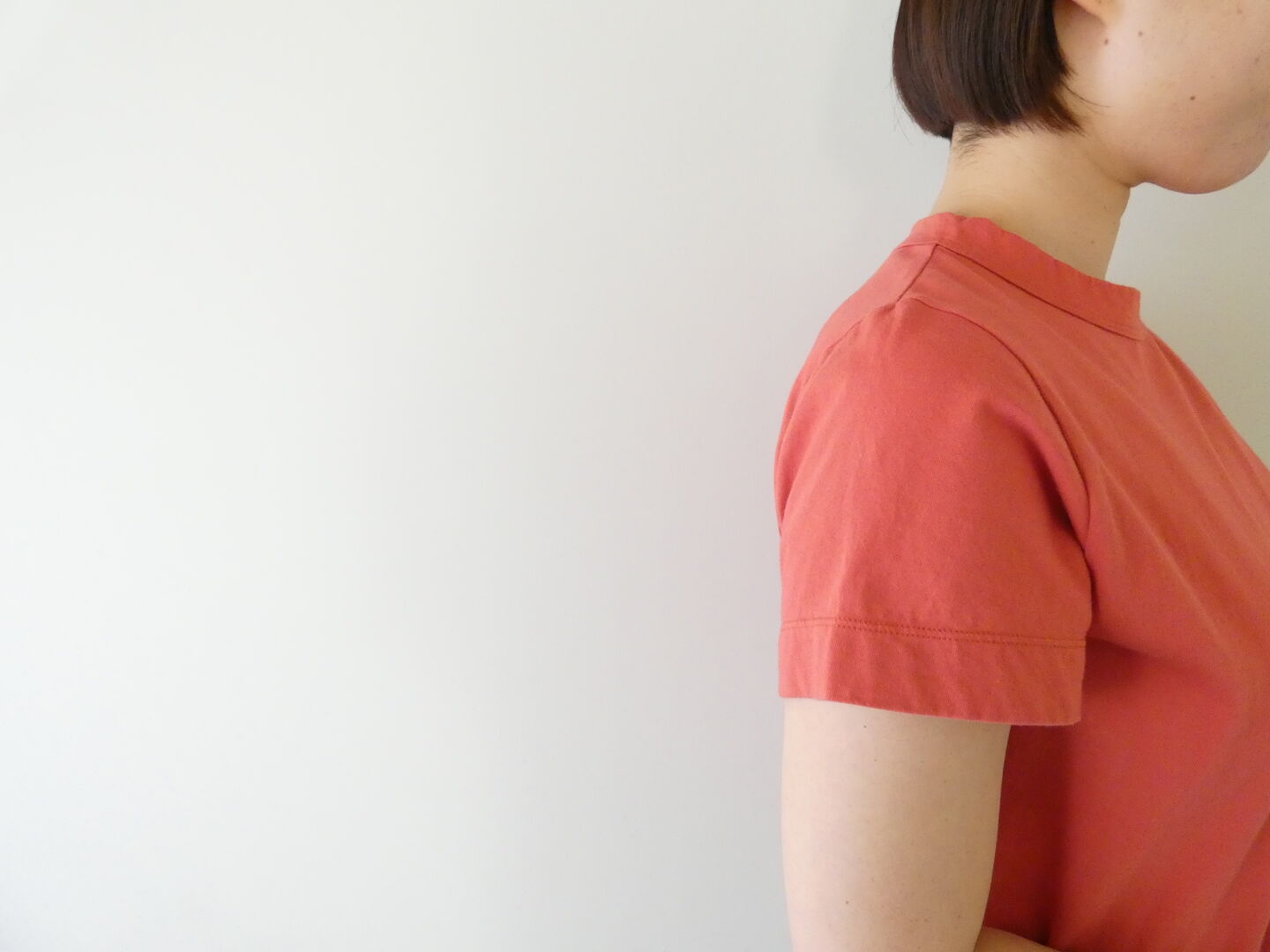 homspun(ホームスパン) 天竺半袖Tシャツ (3)バーミリオンの商品画像16