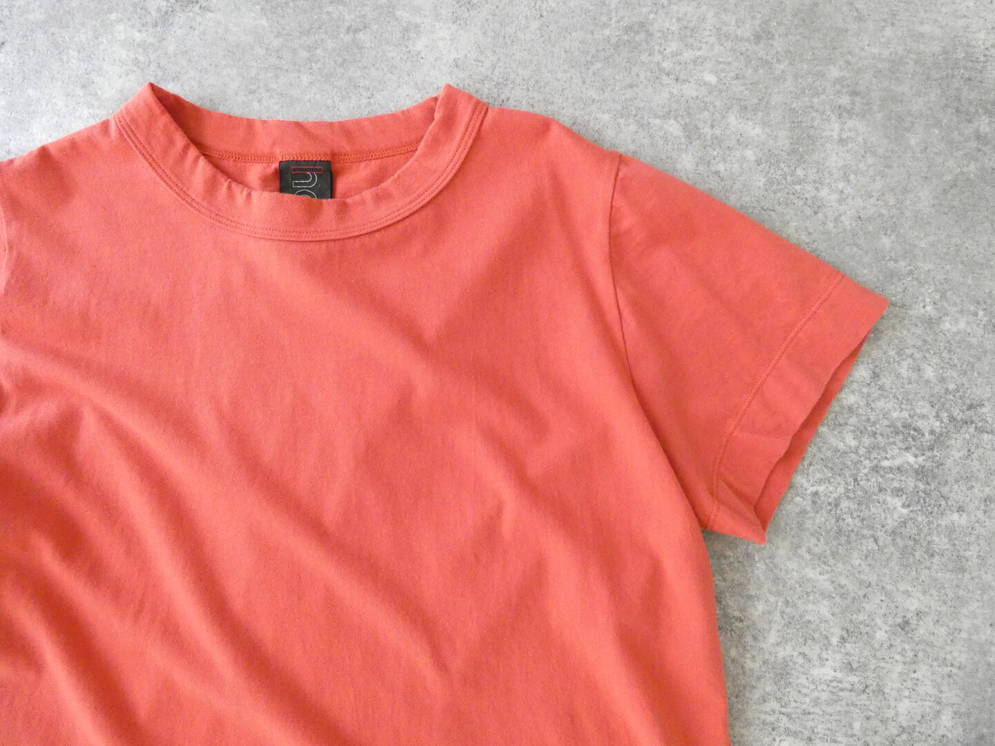 homspun(ホームスパン) 天竺半袖Tシャツ (3)バーミリオンの商品画像18