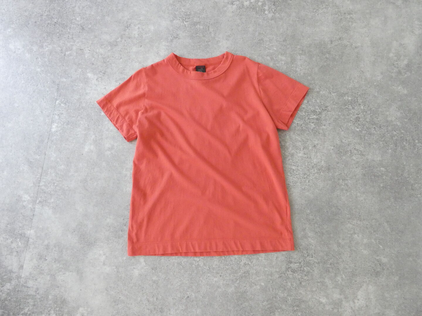 homspun(ホームスパン) 天竺半袖Tシャツ (3)バーミリオンの商品画像3