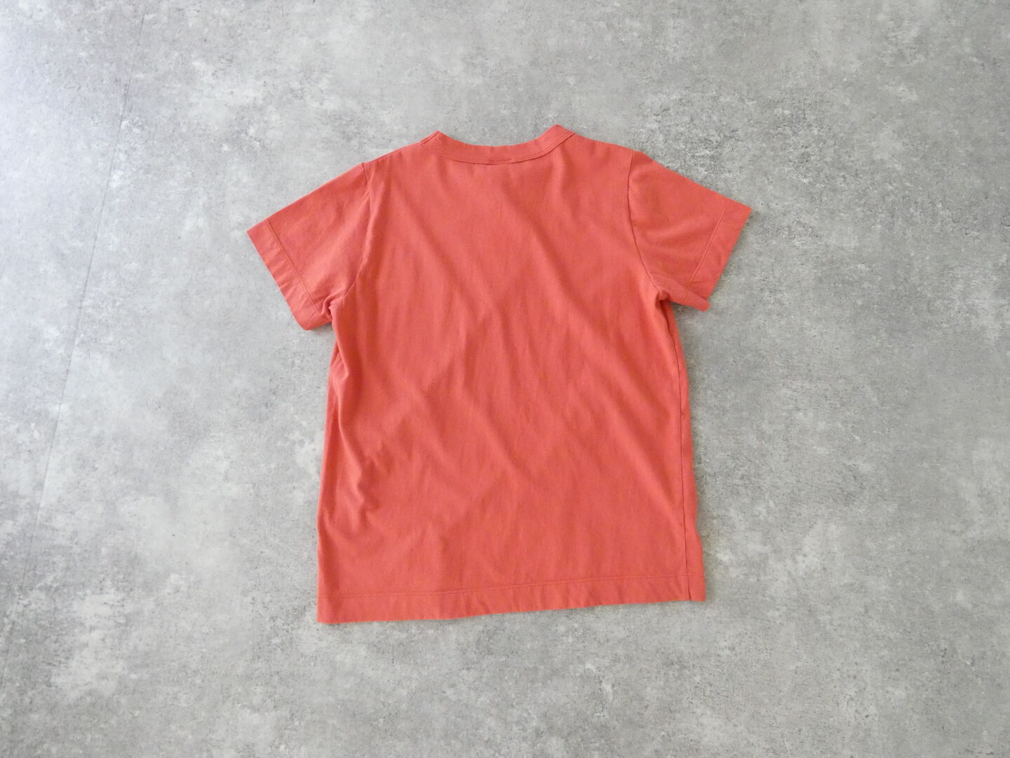 homspun(ホームスパン) 天竺半袖Tシャツ (3)バーミリオンの商品画像8