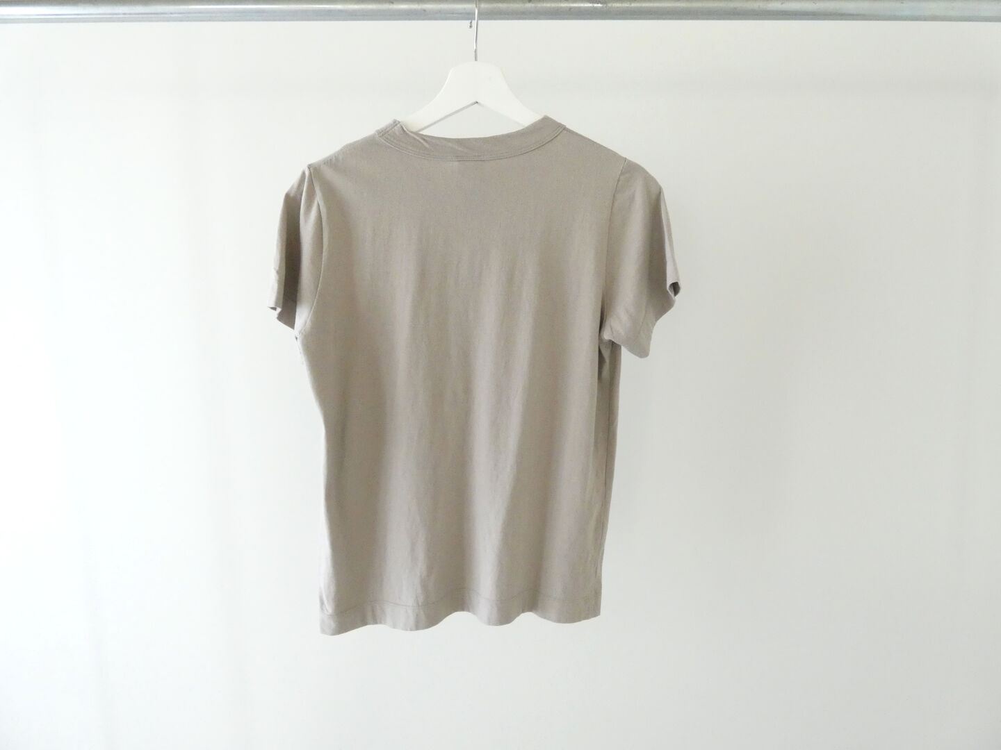 homspun(ホームスパン) 天竺半袖Tシャツ (2)サンドベージュ の商品画像10