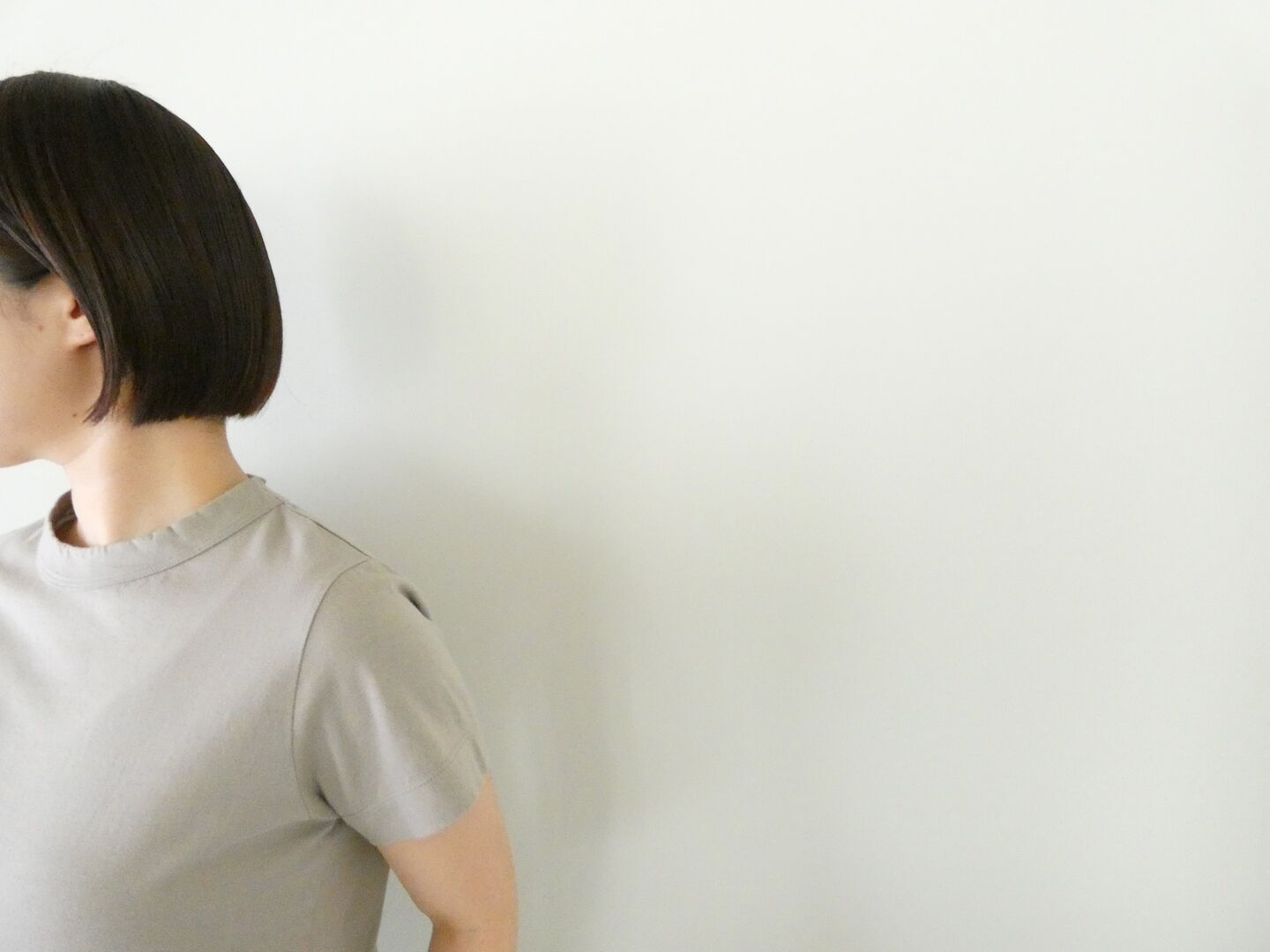 homspun(ホームスパン) 天竺半袖Tシャツ (2)サンドベージュ の商品画像21