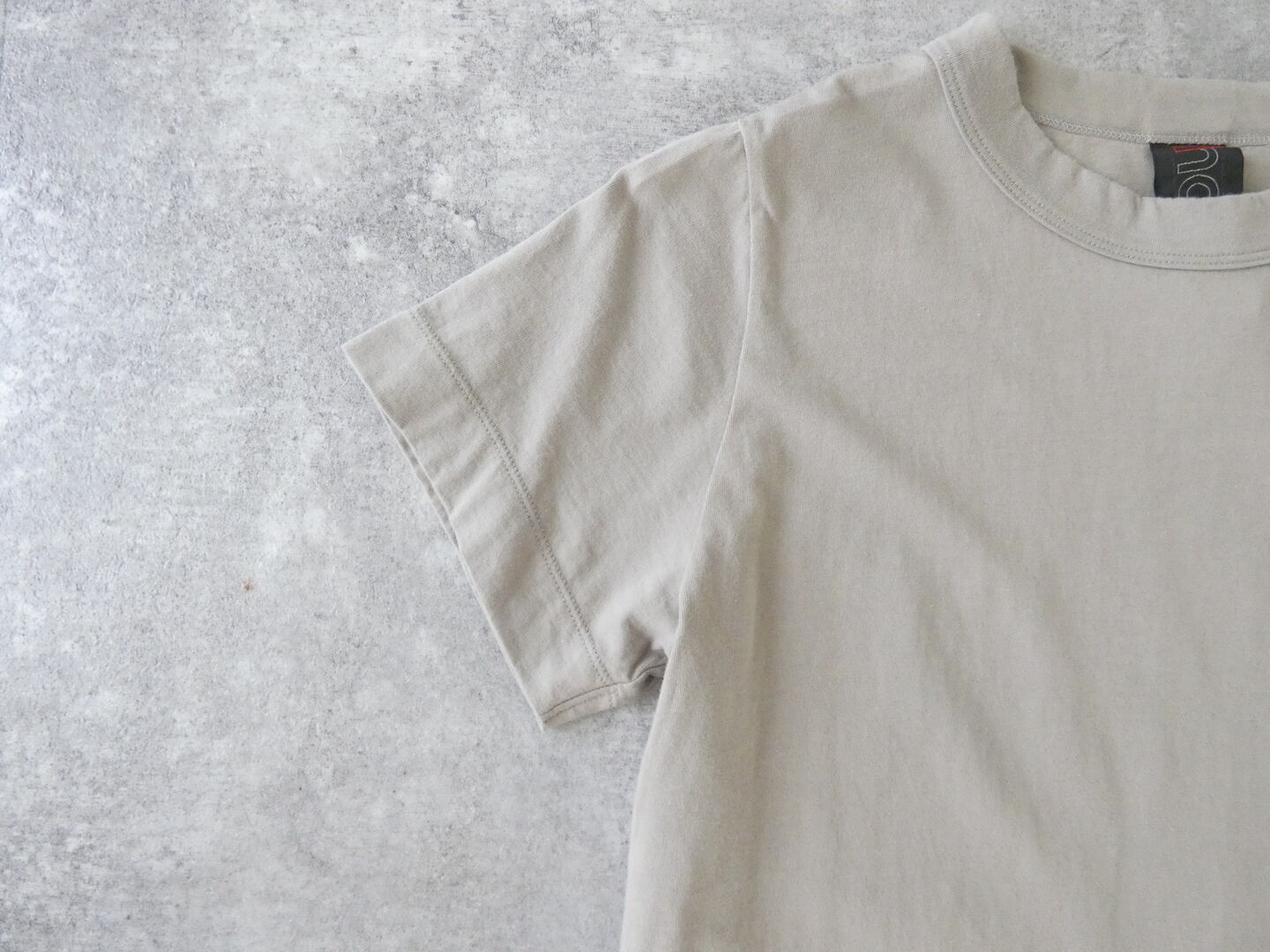 homspun(ホームスパン) 天竺半袖Tシャツ (2)サンドベージュ の商品画像23