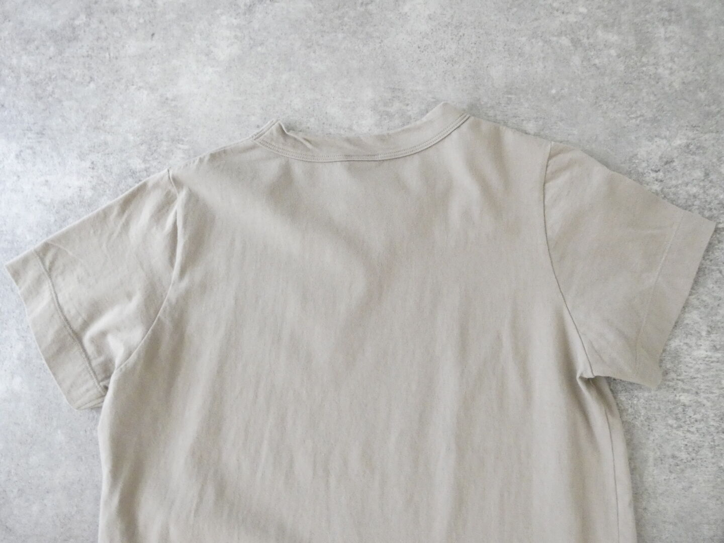 homspun(ホームスパン) 天竺半袖Tシャツ (2)サンドベージュ の商品画像26