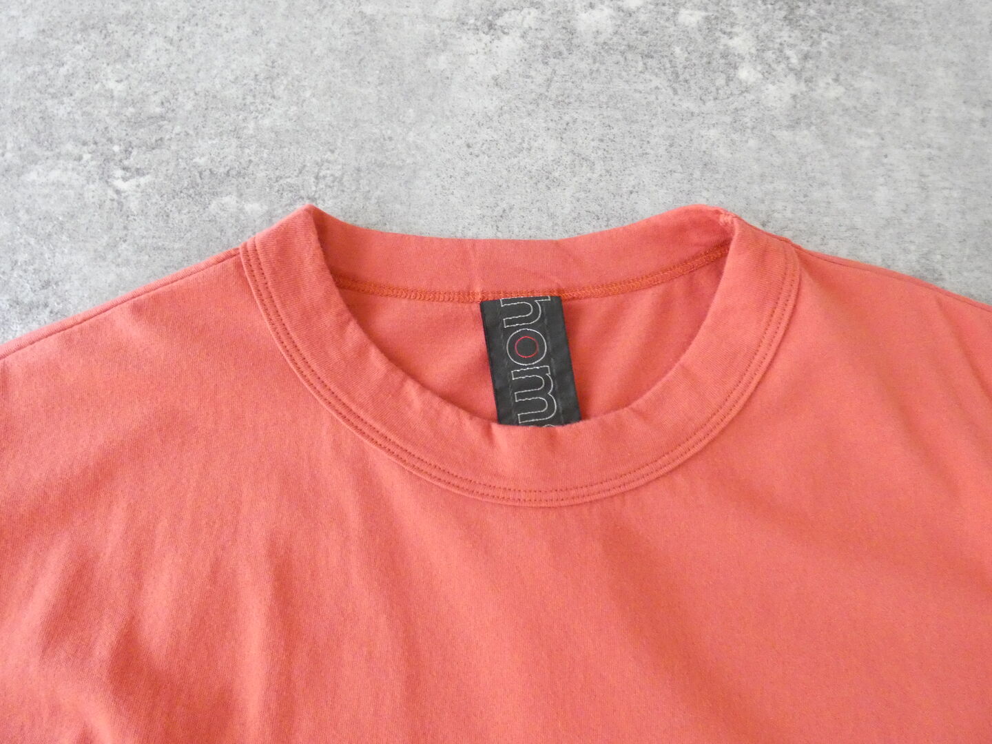 homspun(ホームスパン) 天竺半袖Tシャツ (3)バーミリオン XL XXL サイズの商品画像22