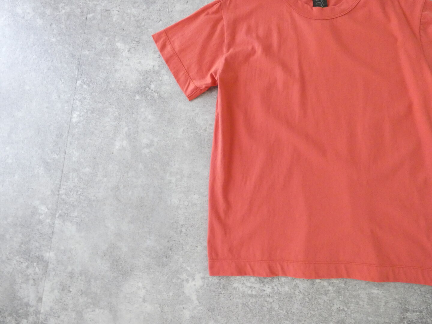 homspun(ホームスパン) 天竺半袖Tシャツ (3)バーミリオン XL XXL サイズの商品画像23