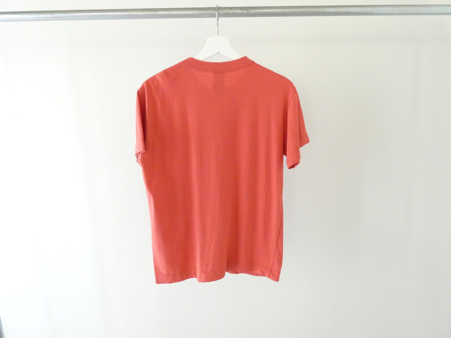 homspun(ホームスパン) 天竺半袖Tシャツ (3)バーミリオン XL XXL サイズの商品画像4