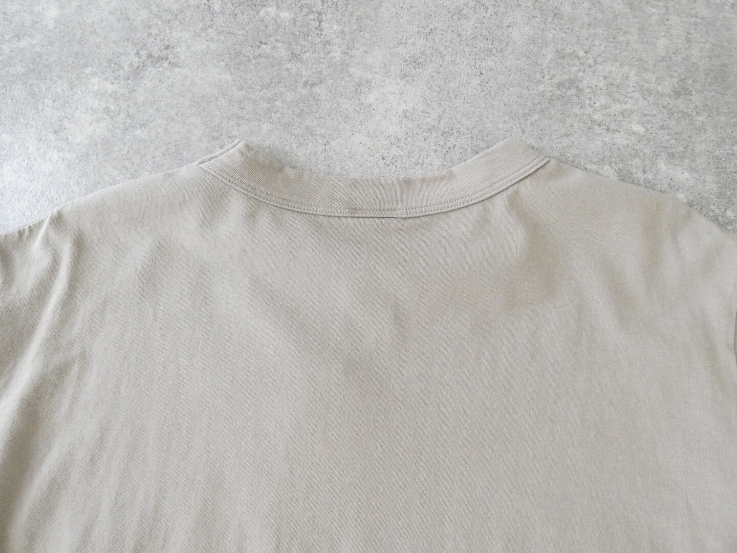 homspun(ホームスパン) 天竺半袖Tシャツ (2)サンドベージュ XL XXL サイズの商品画像20