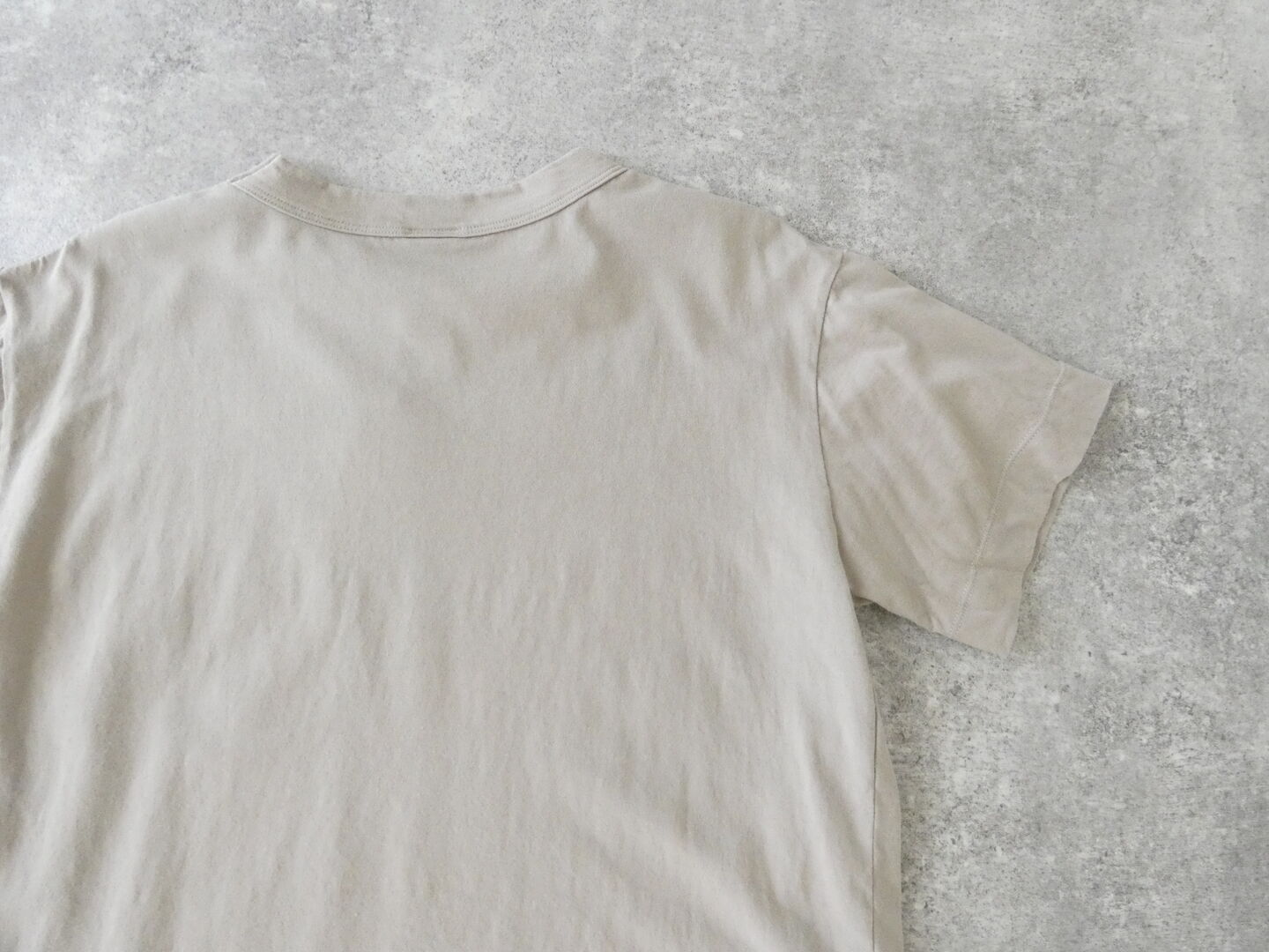 homspun(ホームスパン) 天竺半袖Tシャツ (2)サンドベージュ XL XXL サイズの商品画像21