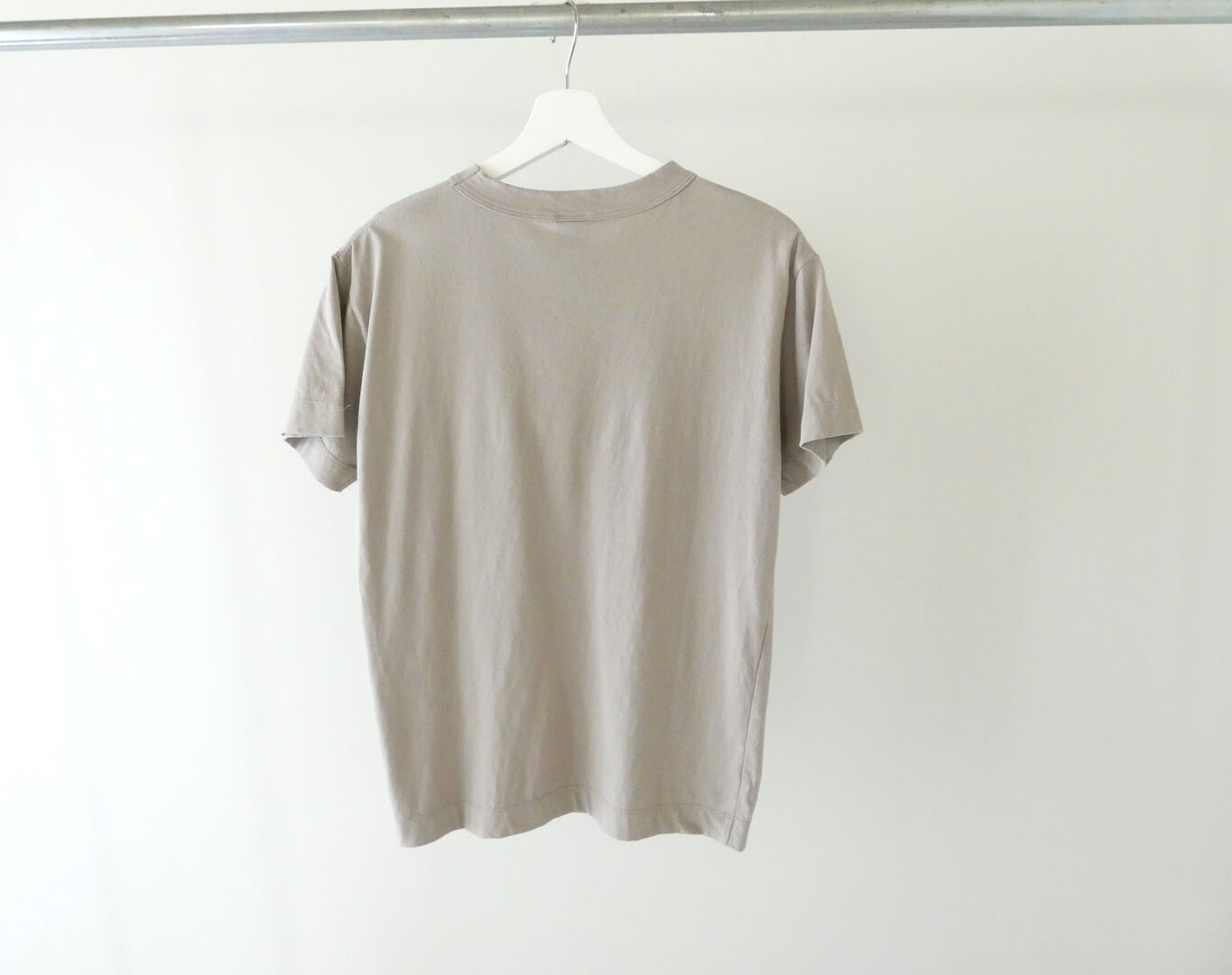 homspun(ホームスパン) 天竺半袖Tシャツ (2)サンドベージュ XL XXL サイズの商品画像4