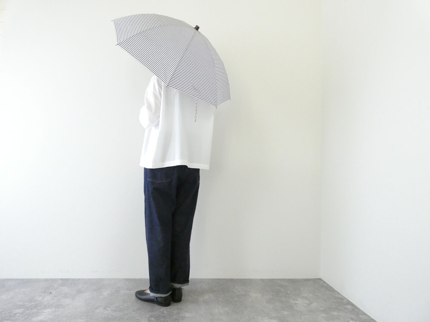 homspun(ホームスパン) タイプライター折り畳み傘　晴雨兼用傘　UVカット　撥水加工の商品画像2