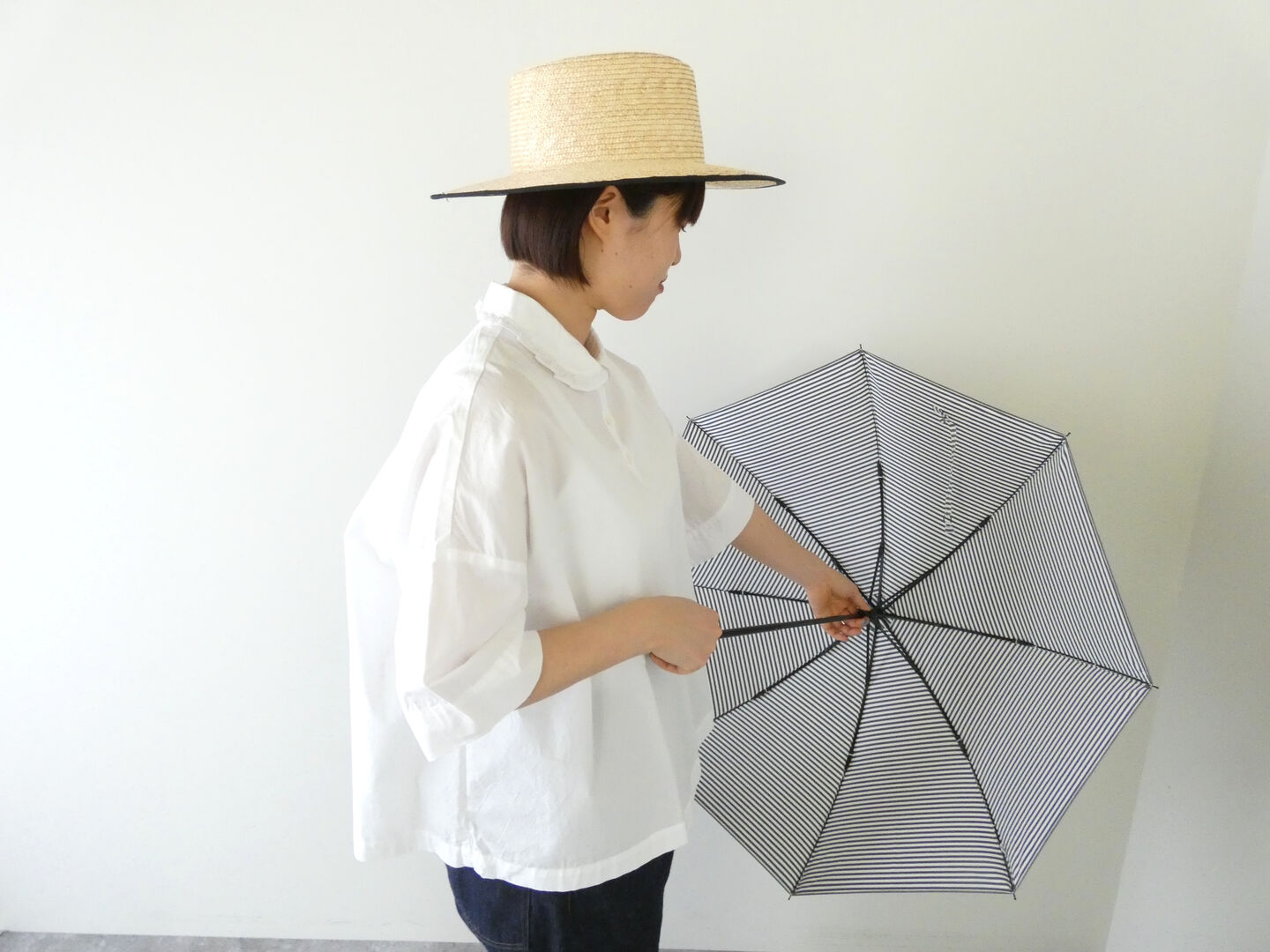 homspun(ホームスパン) タイプライター折り畳み傘　晴雨兼用傘　UVカット　撥水加工の商品画像8