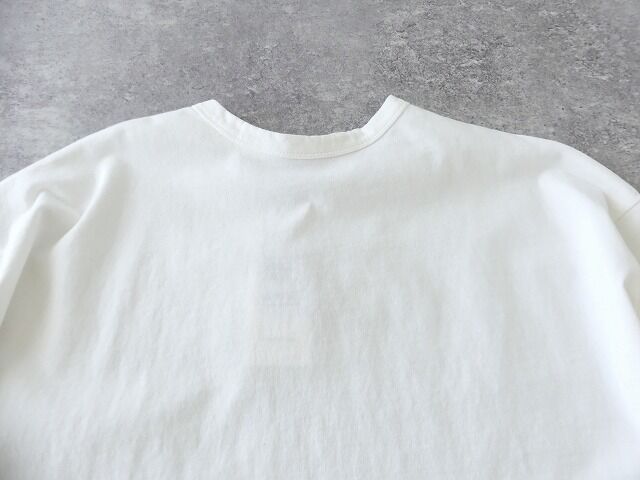 SOUFFLE USAコットン製品染めワイドポンチョ7分袖TEEの商品画像30