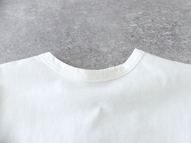 SOUFFLE USAコットン製品染めワイドポンチョ7分袖TEEの商品画像31