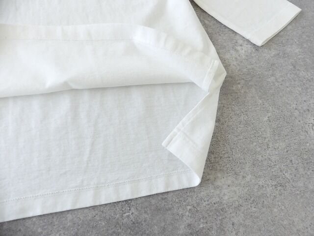 SOUFFLE USAコットン製品染めワイドポンチョ7分袖TEEの商品画像35