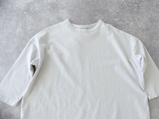 SOUFFLE USAコットン製品染めワイドポンチョ7分袖TEEの商品画像44