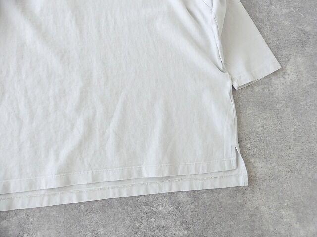 SOUFFLE USAコットン製品染めワイドポンチョ7分袖TEEの商品画像46