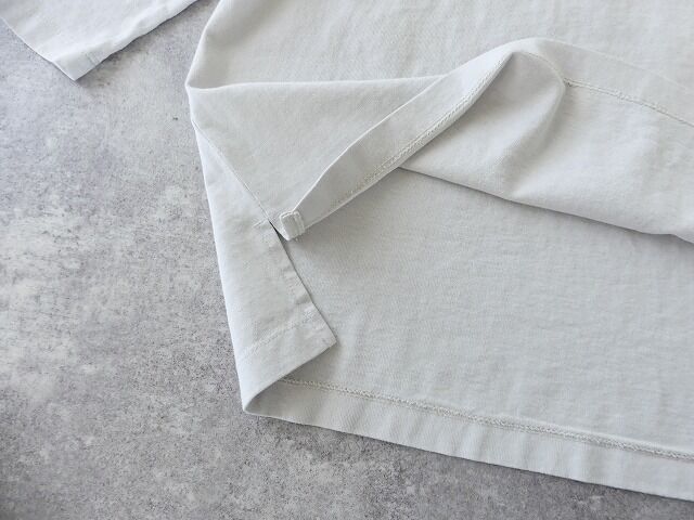 SOUFFLE USAコットン製品染めワイドポンチョ7分袖TEEの商品画像48