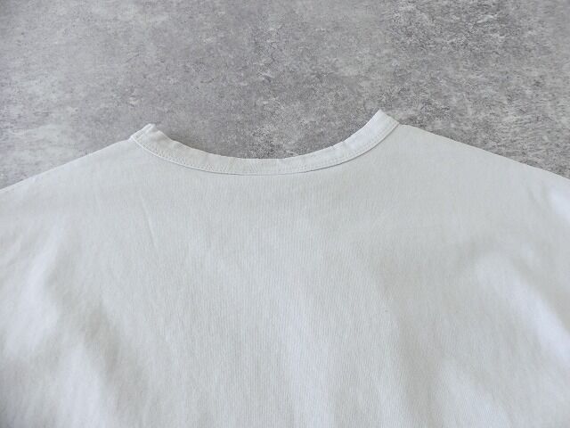 SOUFFLE USAコットン製品染めワイドポンチョ7分袖TEEの商品画像49