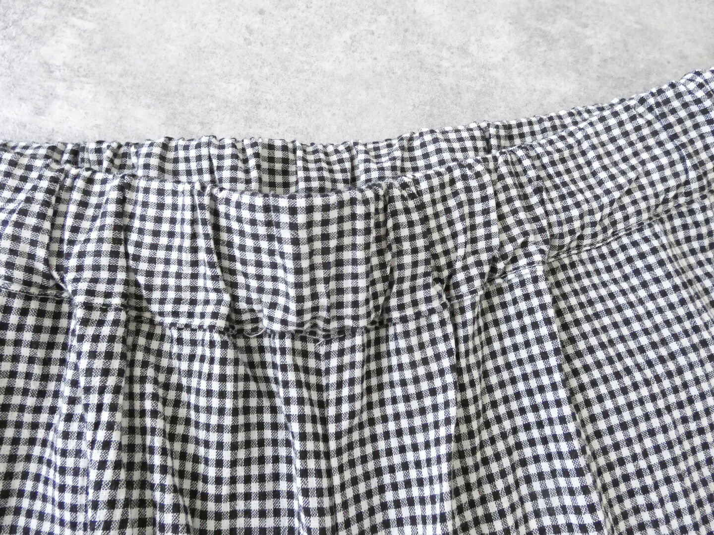 NARU オーガニックコットンチェックエッグパンツの商品画像21