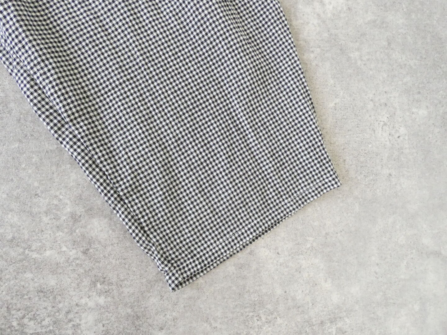 NARU オーガニックコットンチェックエッグパンツの商品画像24