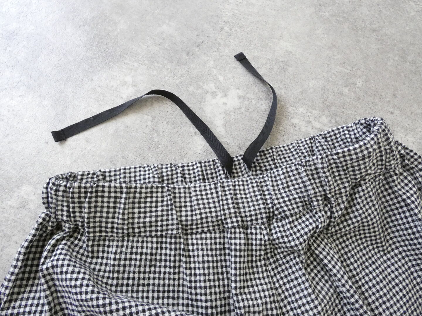 NARU オーガニックコットンチェックエッグパンツの商品画像26