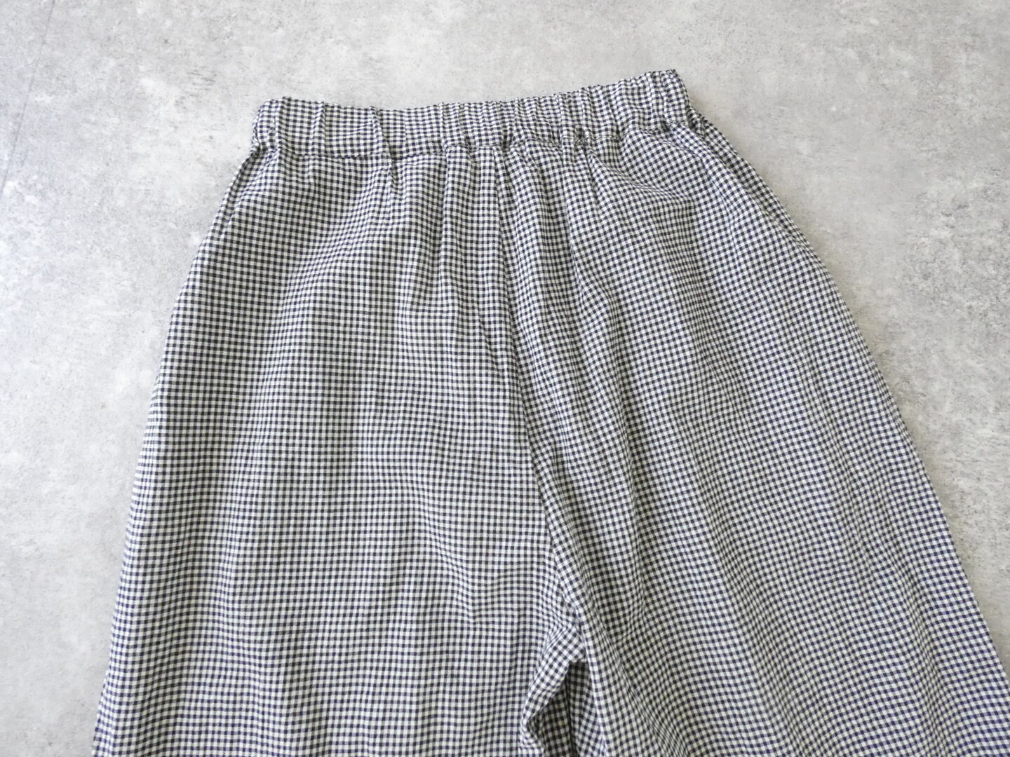 NARU オーガニックコットンチェックエッグパンツの商品画像27