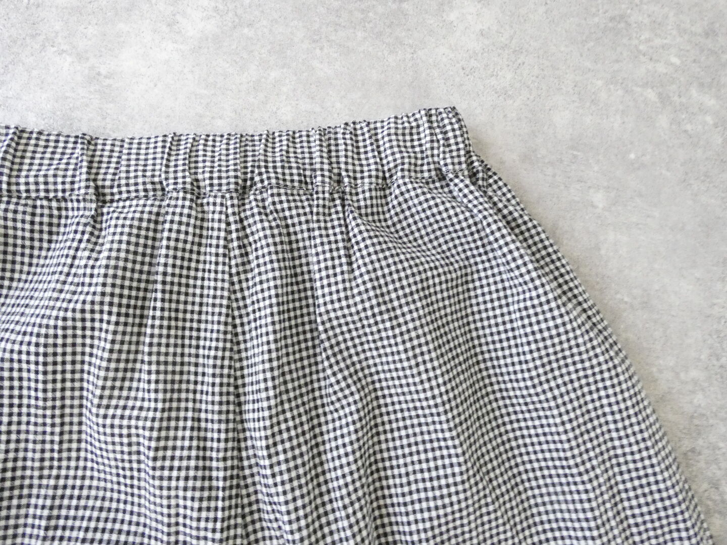 NARU オーガニックコットンチェックエッグパンツの商品画像28