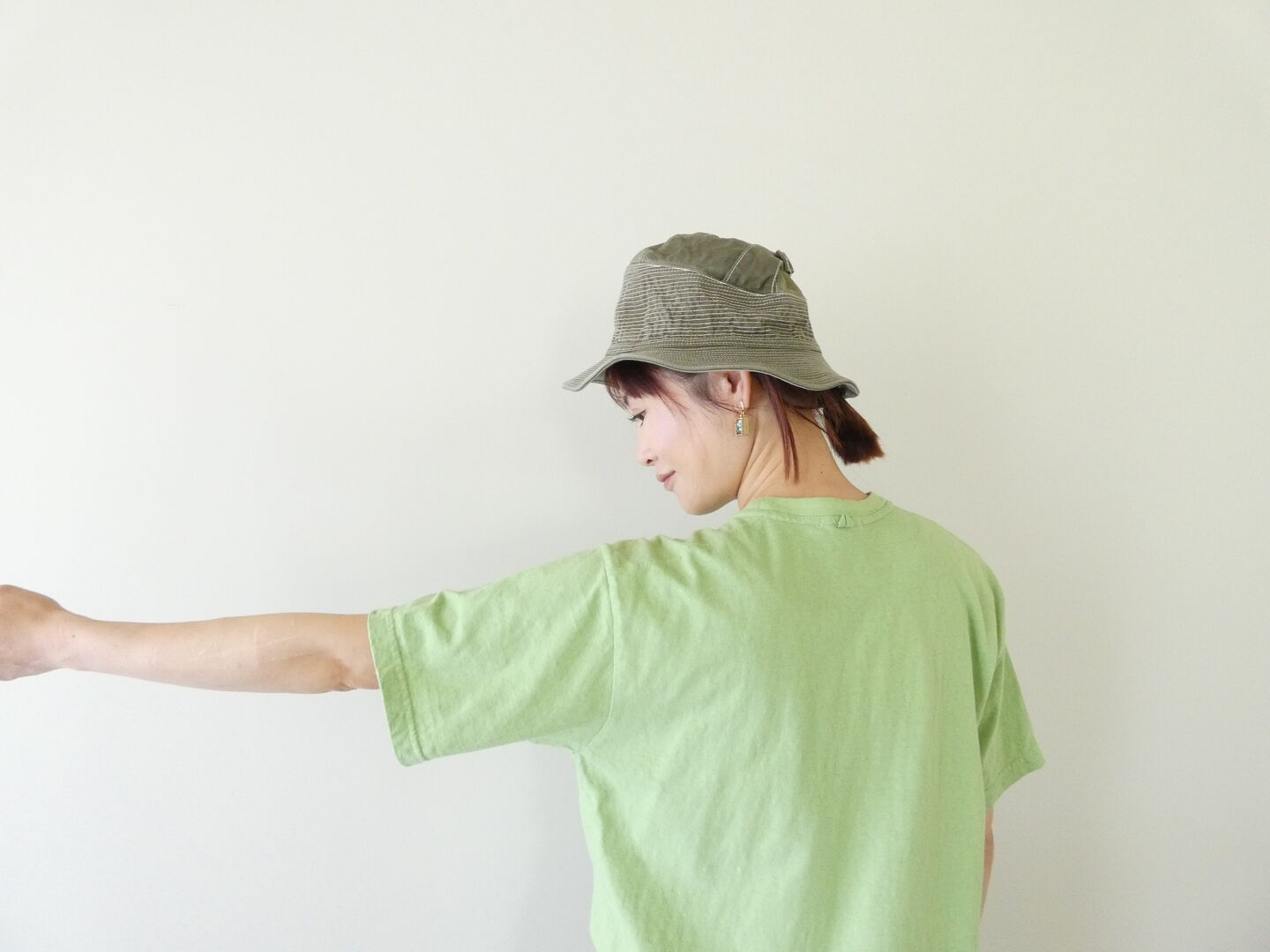 NATURAL LAUNDRY(ナチュラルランドリー) オーガニック シャンカールブラウニープリント半袖Tの商品画像7