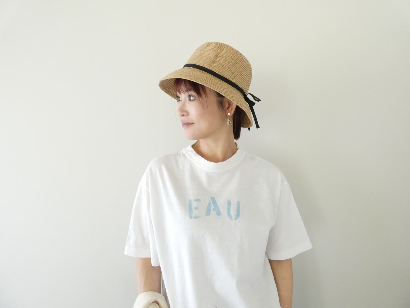 NATURAL LAUNDRY(ナチュラルランドリー) オーガニックシャンカール　EAU(オー)プリントミニモックTの商品画像4