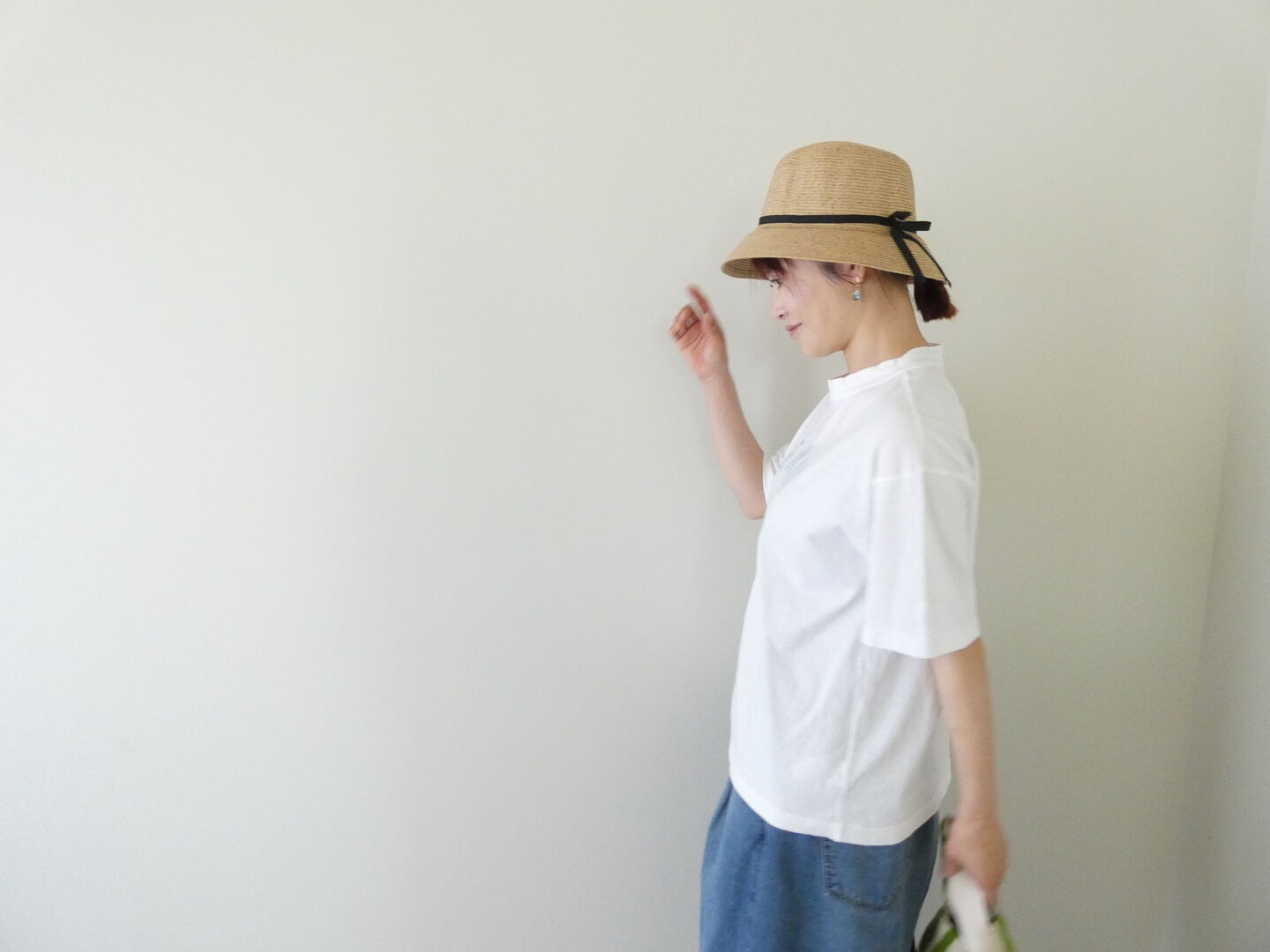 NATURAL LAUNDRY(ナチュラルランドリー) オーガニックシャンカール　EAU(オー)プリントミニモックTの商品画像6