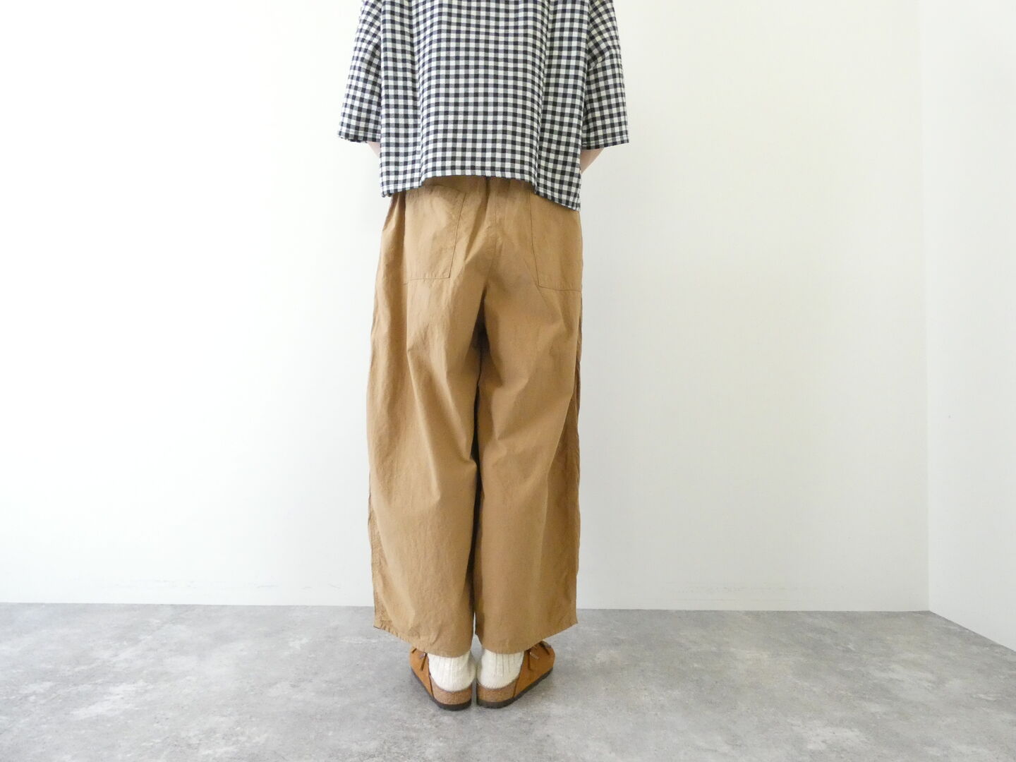 NATURAL LAUNDRY(ナチュラルランドリー) コードクロス フォワードパンツの商品画像3