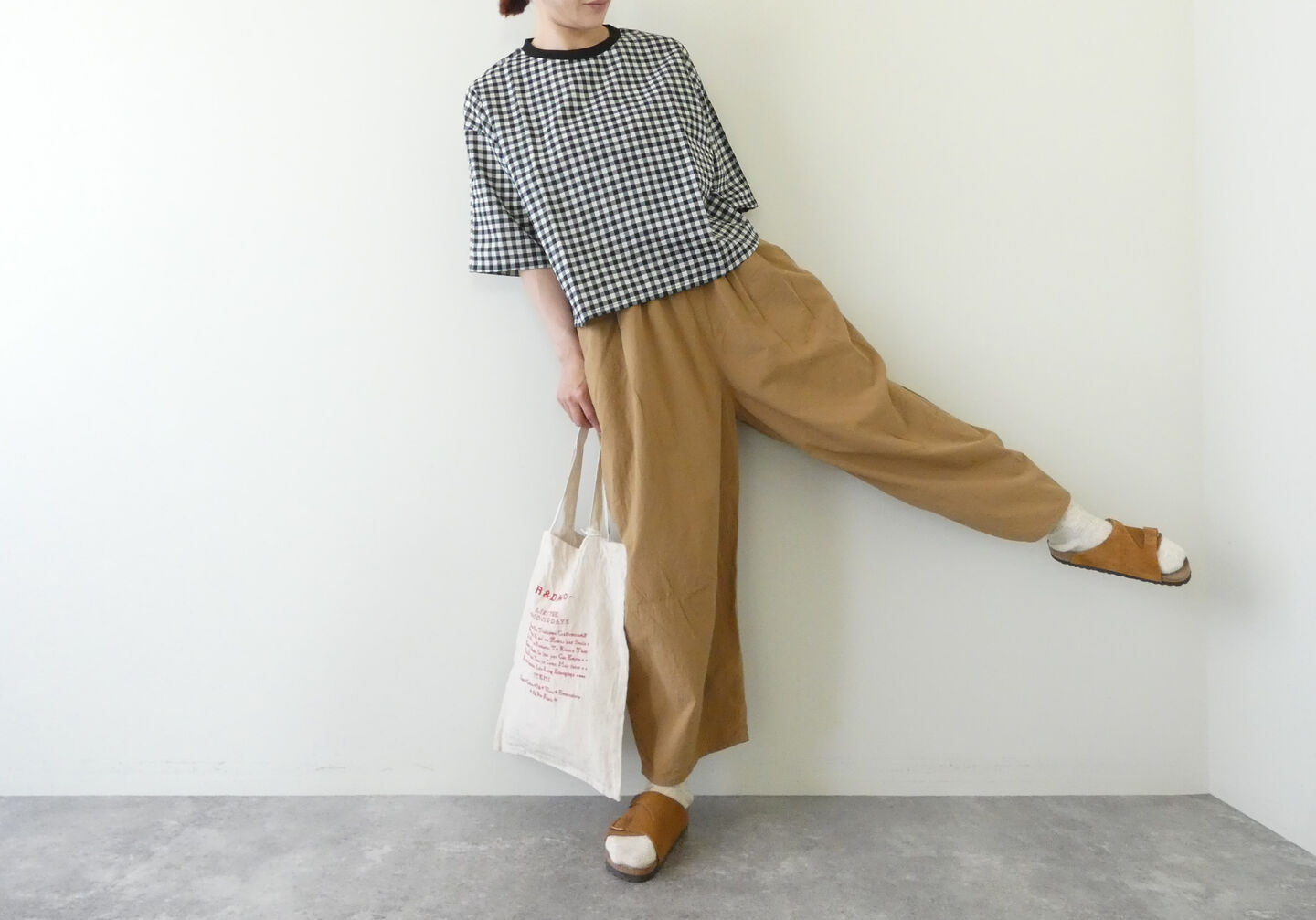 NATURAL LAUNDRY(ナチュラルランドリー) コードクロス フォワードパンツの商品画像5