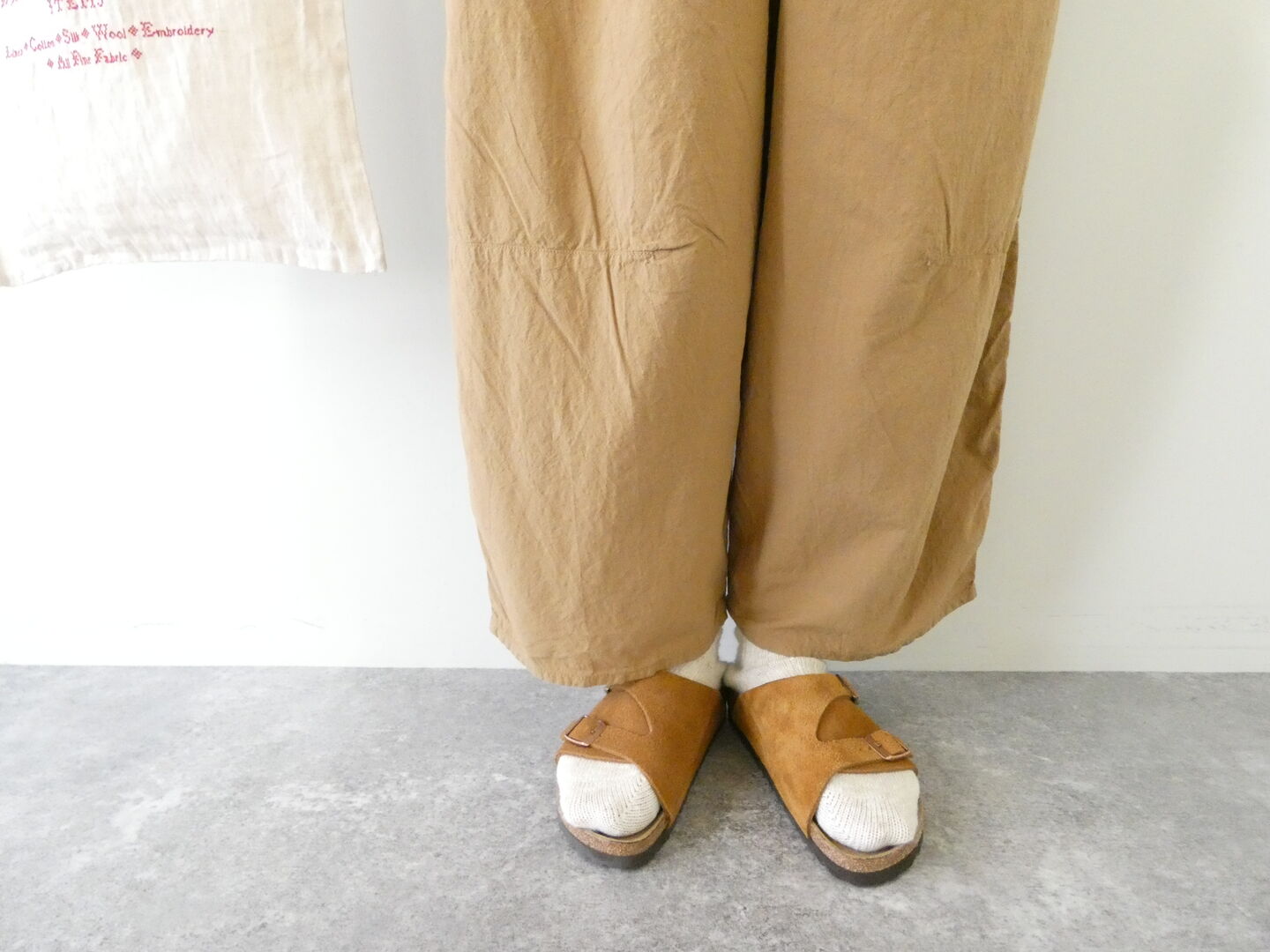 NATURAL LAUNDRY(ナチュラルランドリー) コードクロス フォワードパンツの商品画像6