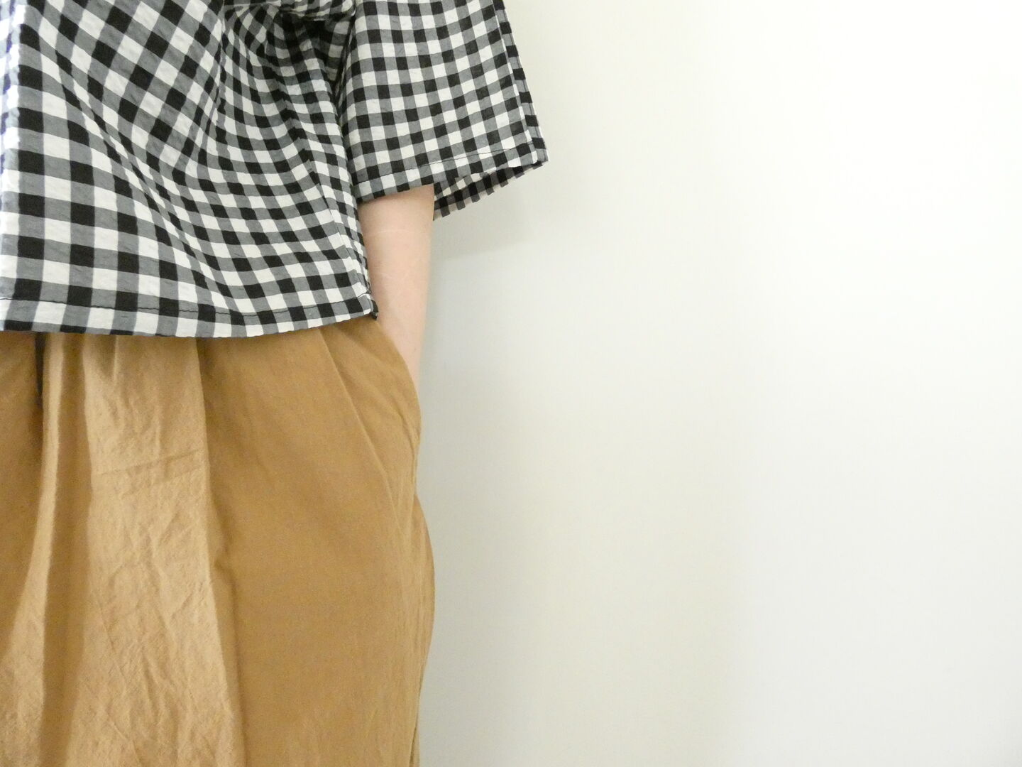 NATURAL LAUNDRY(ナチュラルランドリー) コードクロス フォワードパンツの商品画像8