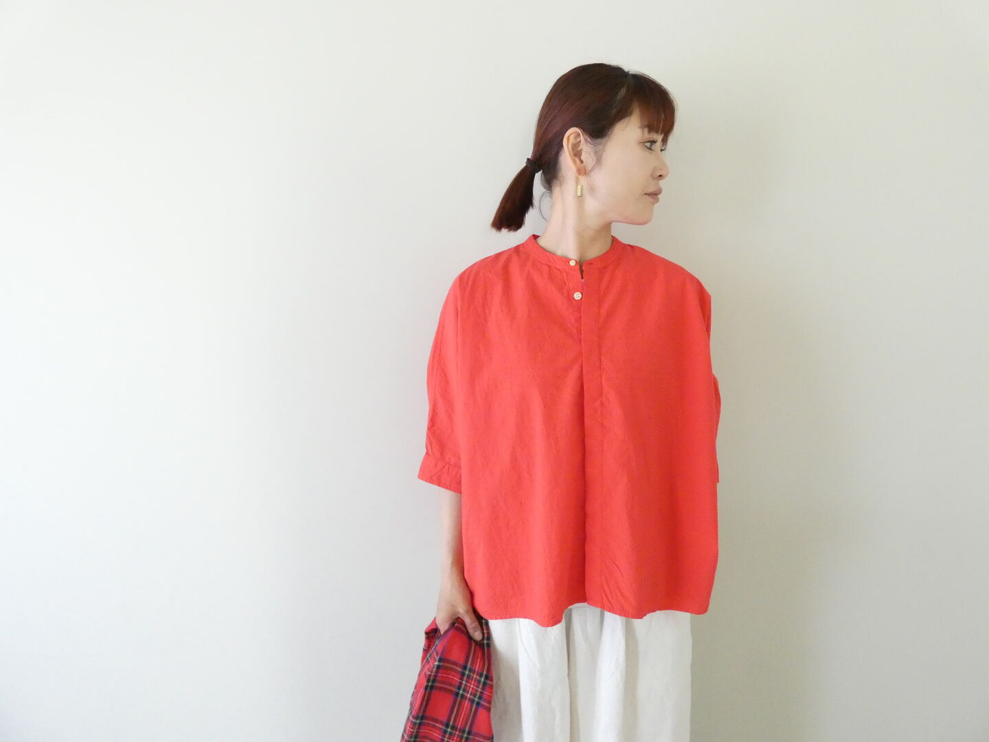 NATURAL LAUNDRY(ナチュラルランドリー) コードクロス プラットシャツの商品画像1