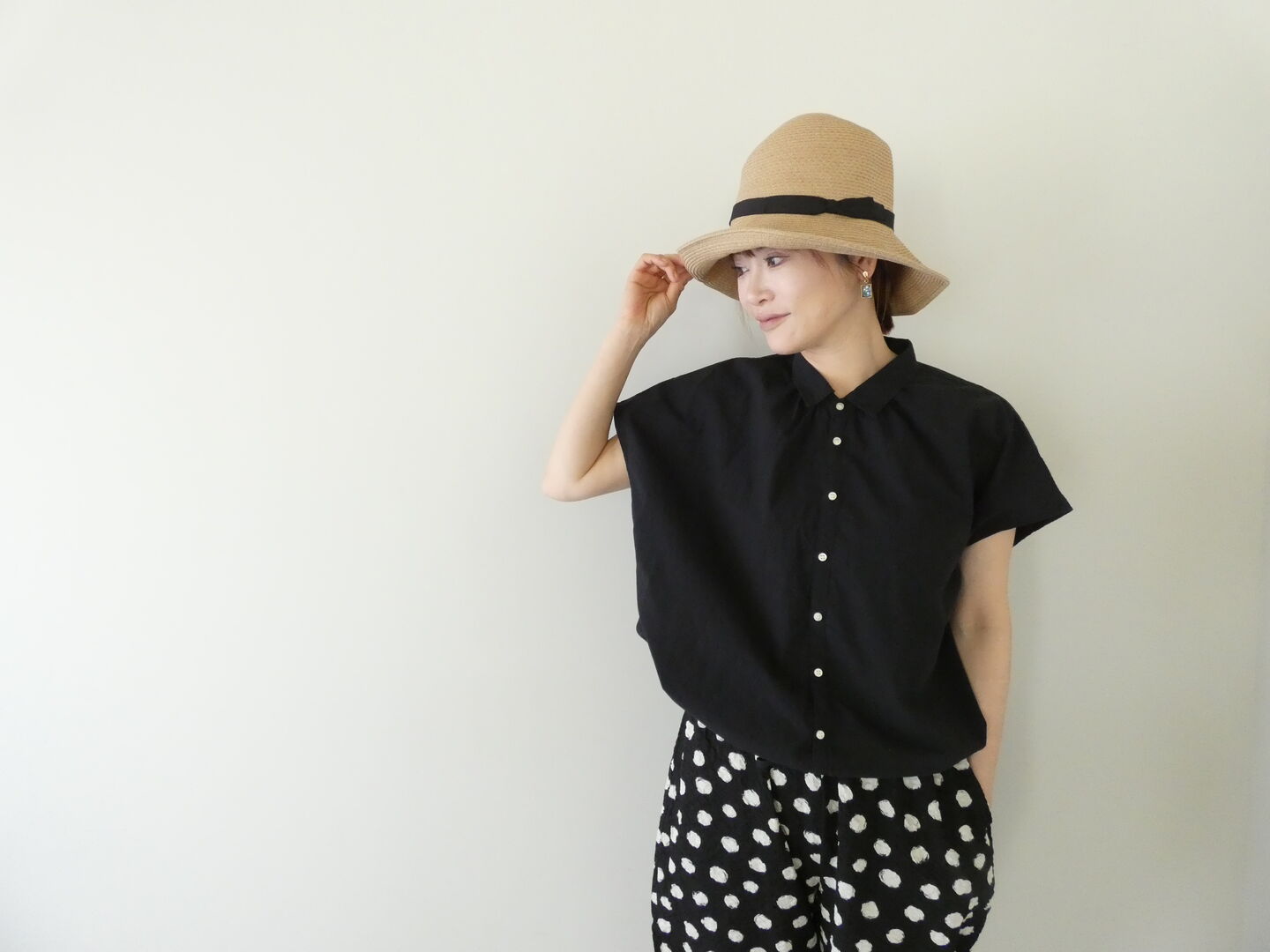 NATURAL LAUNDRY(ナチュラルランドリー) コードクロスレイシャツの商品画像1