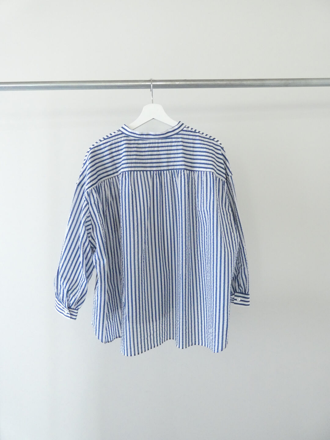 LinenYa(リネンヤ) バンドカラーブラウスの商品画像13