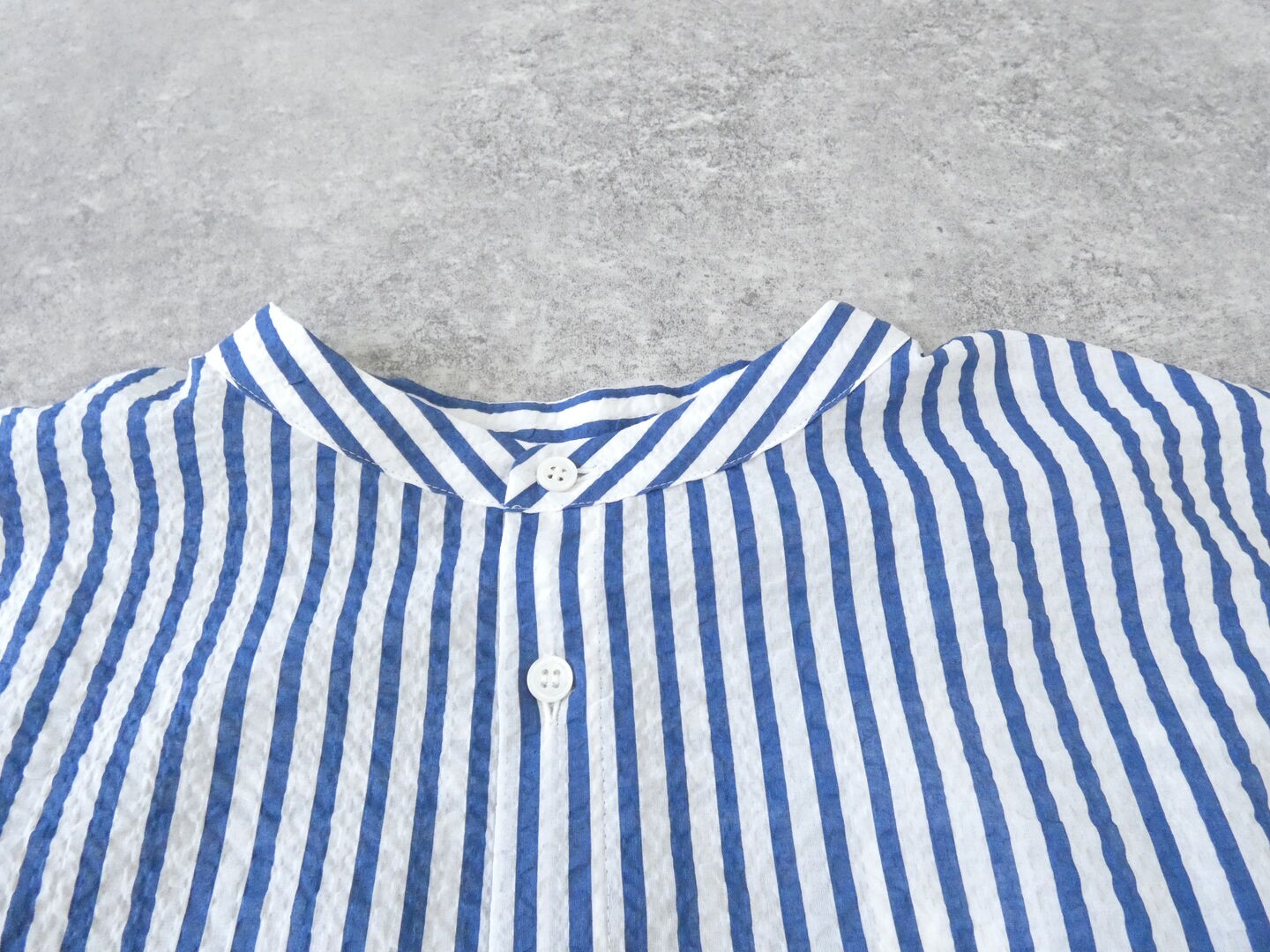 LinenYa(リネンヤ) バンドカラーブラウスの商品画像21