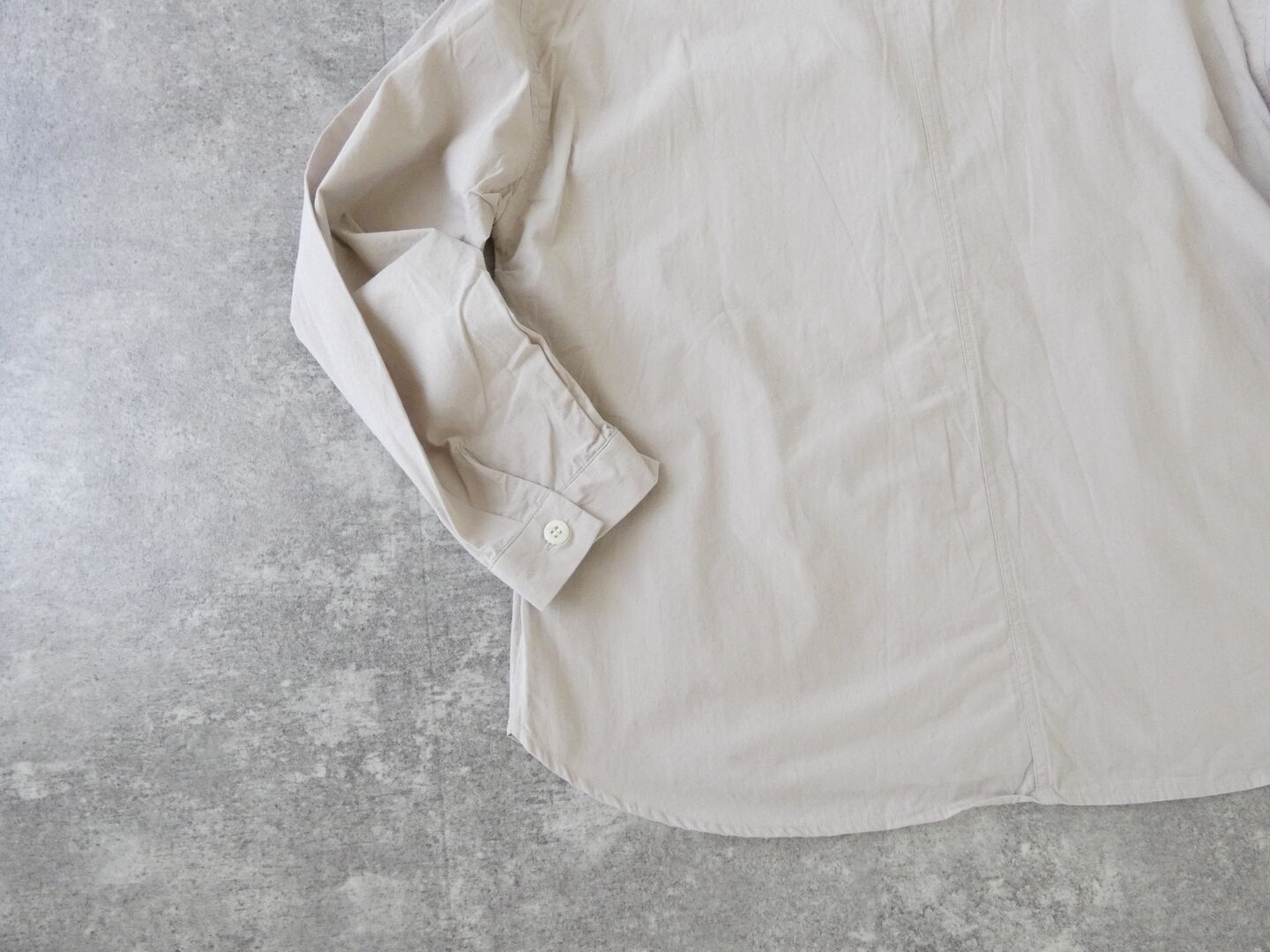 BLUE LAKE MARKET(ブルーレイクマーケット) ヴィンテージポプリン　ヘムラウンドフーディの商品画像31