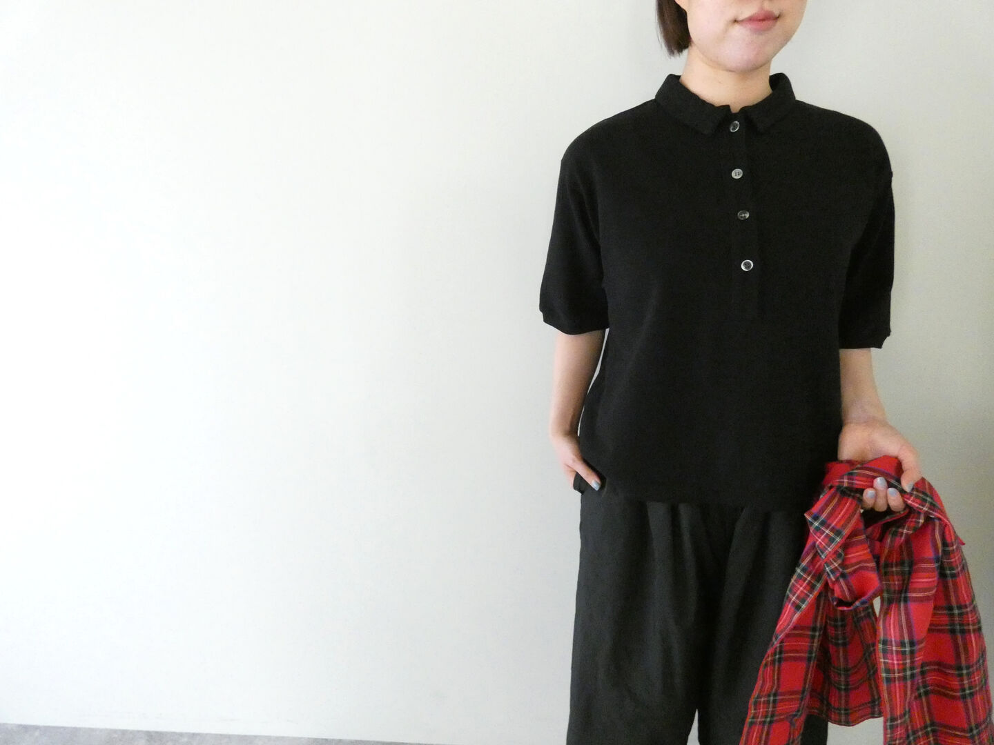 BLUE LAKE MARKET(ブルーレイクマーケット) カノコポロシャツの商品画像1