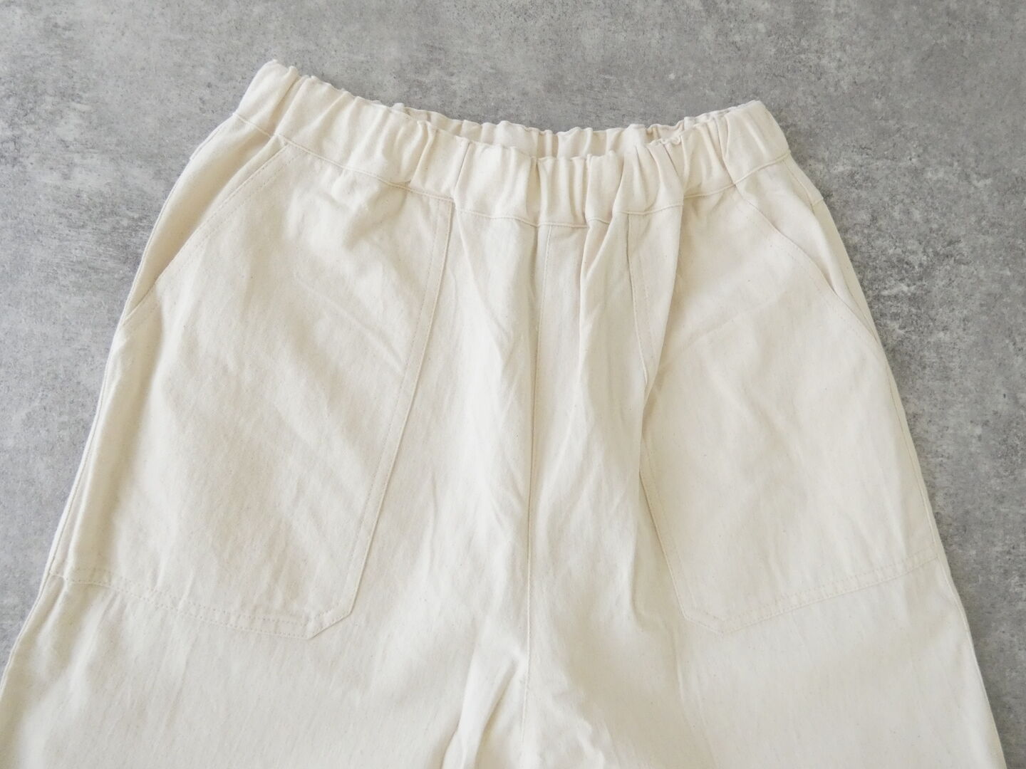 BLUE LAKE MARKET(ブルーレイクマーケット) 8オンスデニム配色ステッチイージーパンツの商品画像31