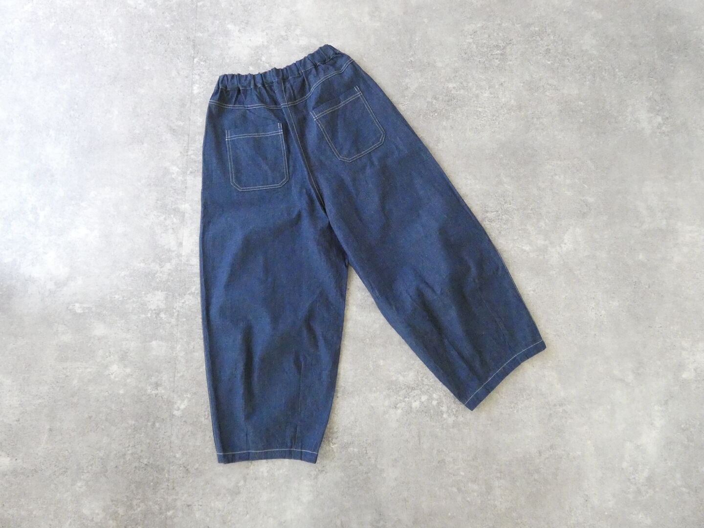 BLUE LAKE MARKET(ブルーレイクマーケット) 8オンスデニム配色ステッチイージーパンツの商品画像43