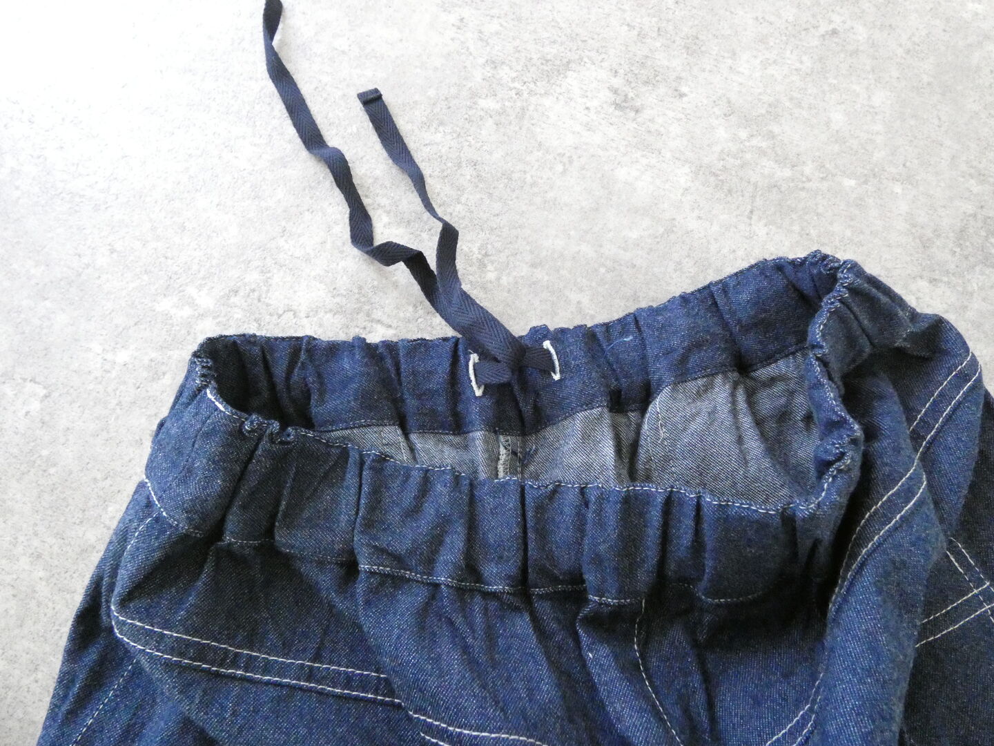 BLUE LAKE MARKET(ブルーレイクマーケット) 8オンスデニム配色ステッチイージーパンツの商品画像48