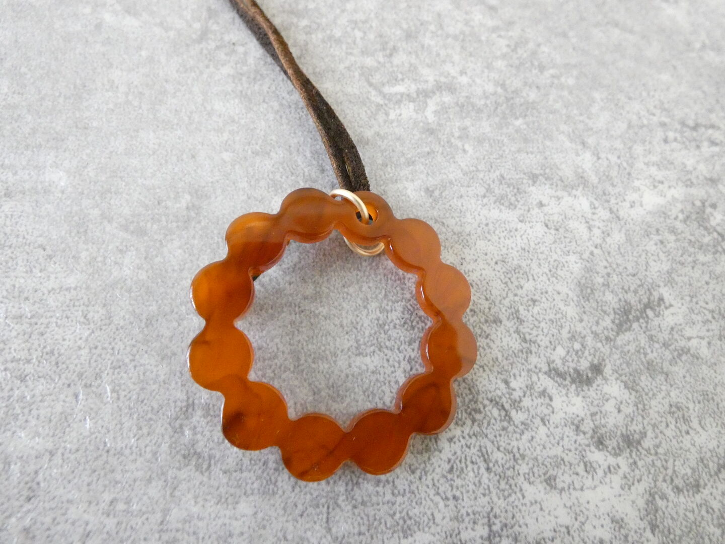 H(ホーク) ブローチにもなるサークルドットネックレスの商品画像23