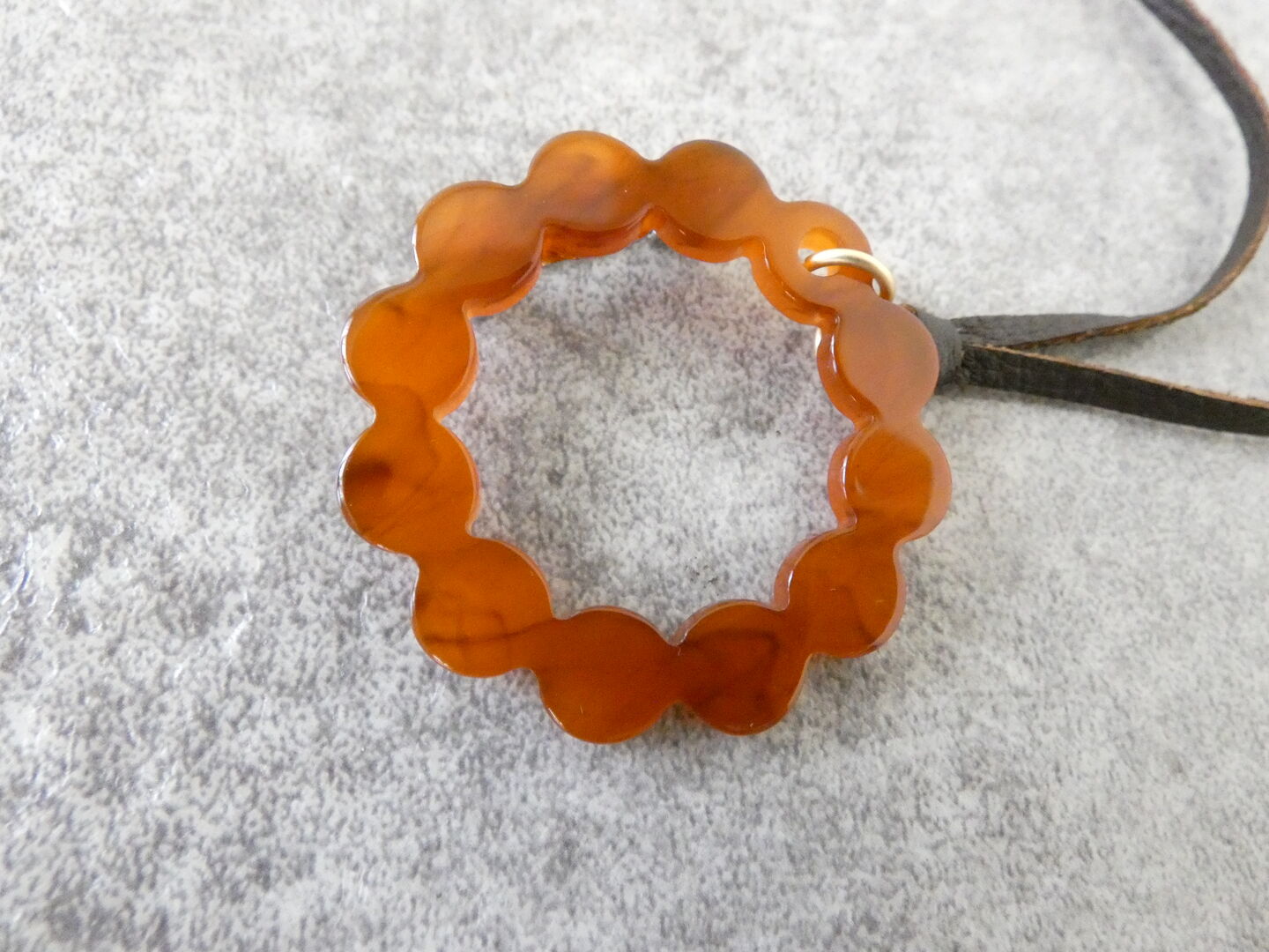 H(ホーク) ブローチにもなるサークルドットネックレスの商品画像26