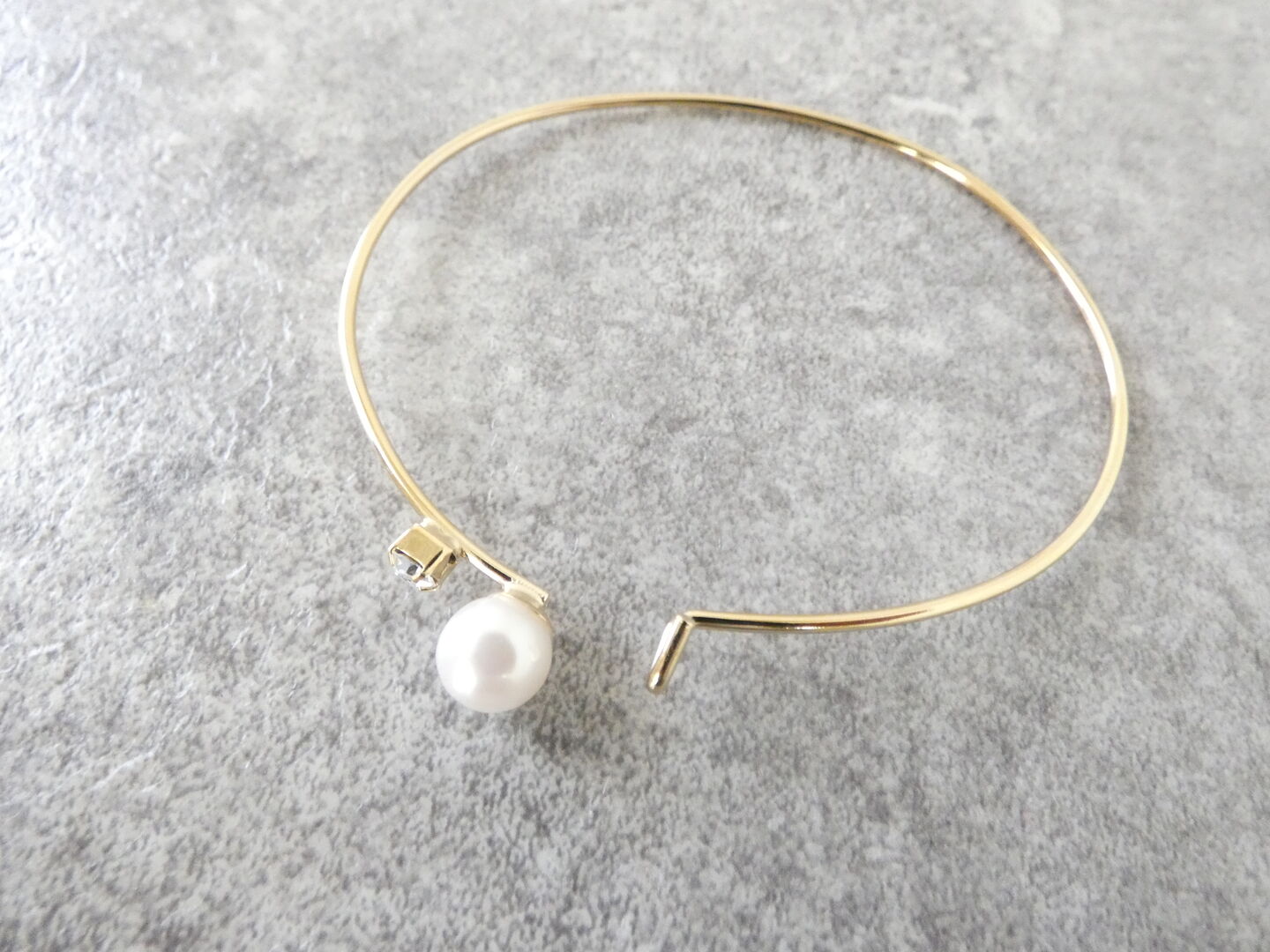 H(ホーク) 1粒パールのブレスレットの商品画像6