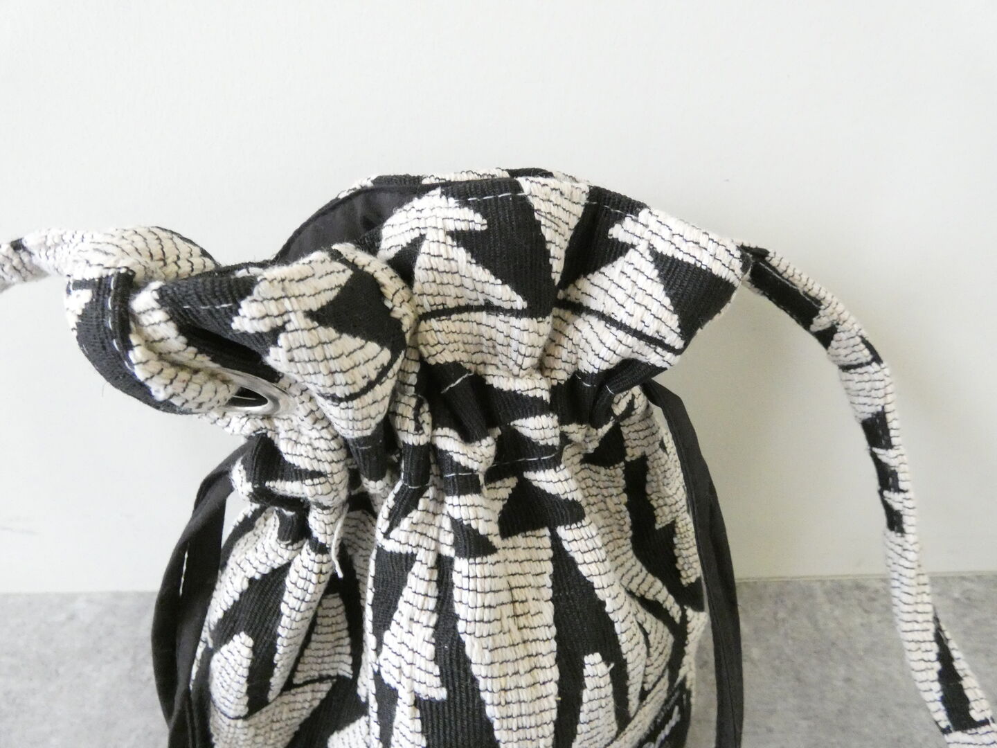 H(ホーク) 幾何学柄巾着BAGの商品画像21