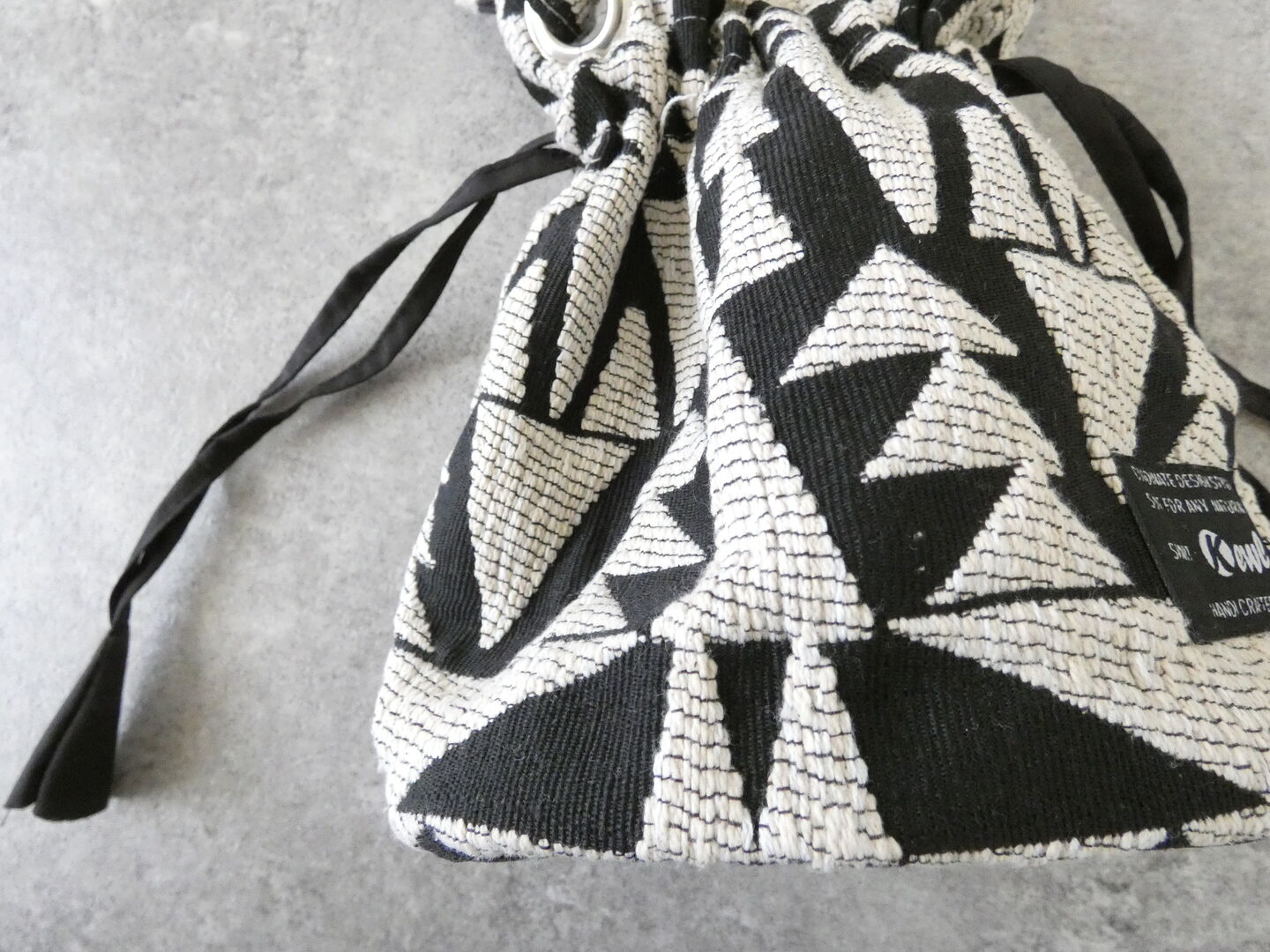 H(ホーク) 幾何学柄巾着BAGの商品画像28