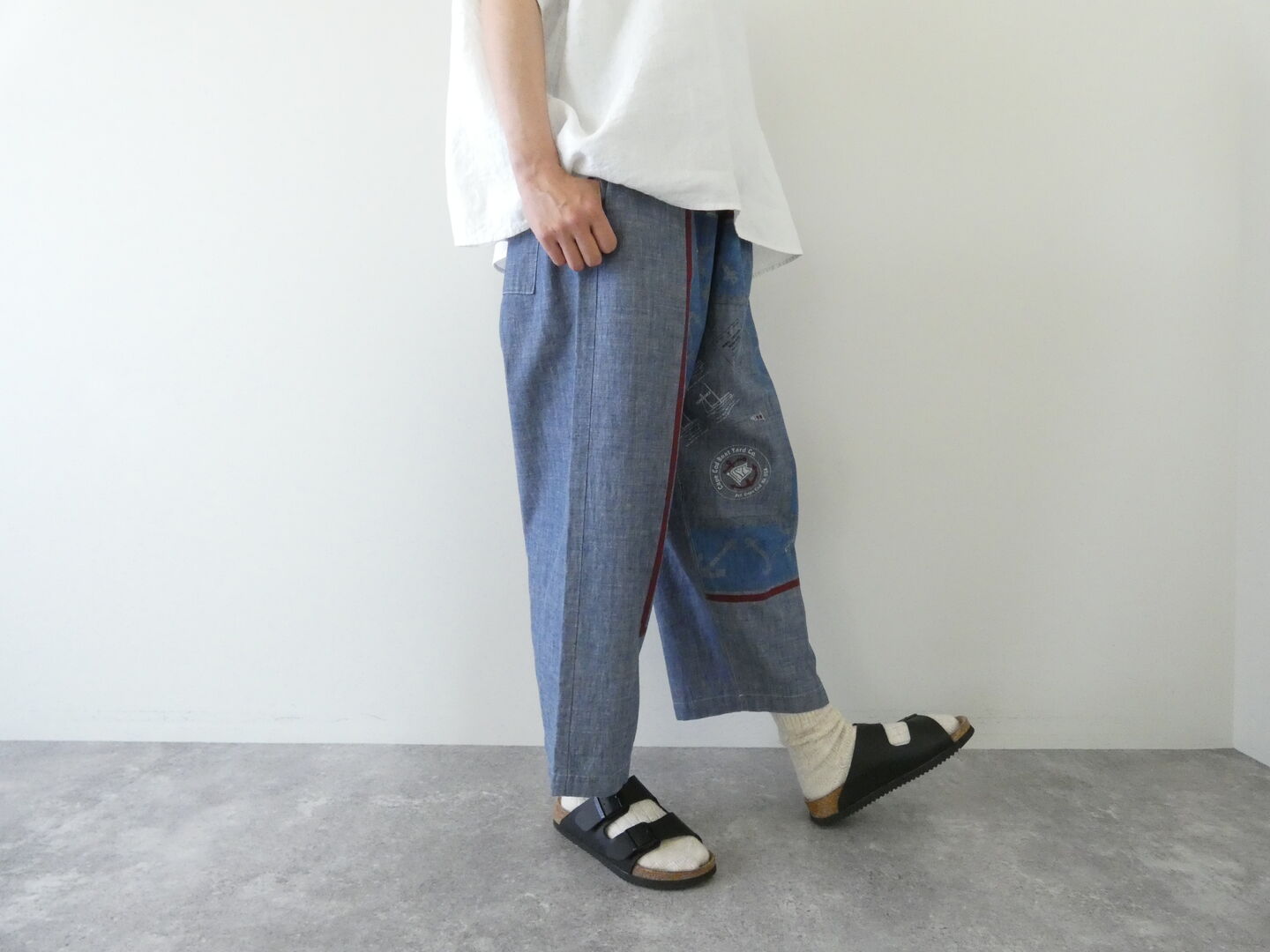 快晴堂(かいせいどう) Girls カロハプリントCCBY柄　カロハパンツの商品画像5